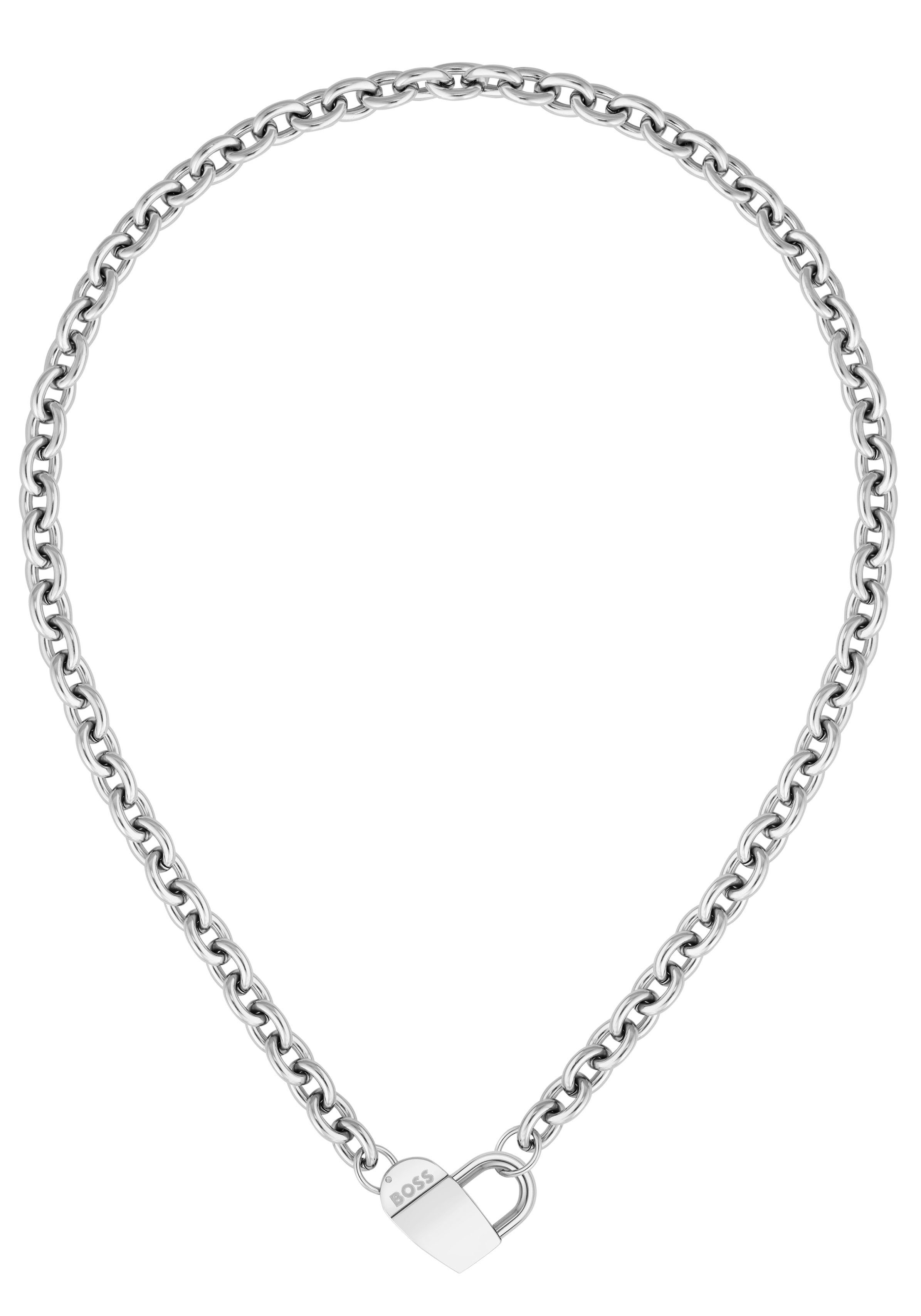Boss Ketting zonder hanger Sieraden roestvrij staal halssieraden ankerketting DINYA