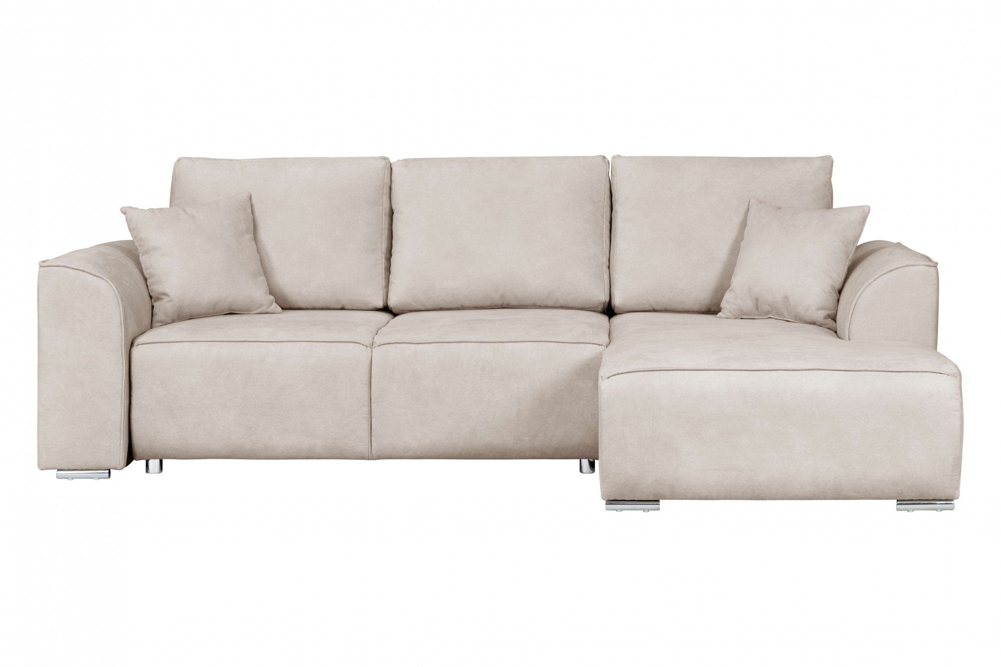 INOSIGN Hoekbank BEATRICE optionele slaapbank met bedlade, B/D/H: 265/170/86 cm