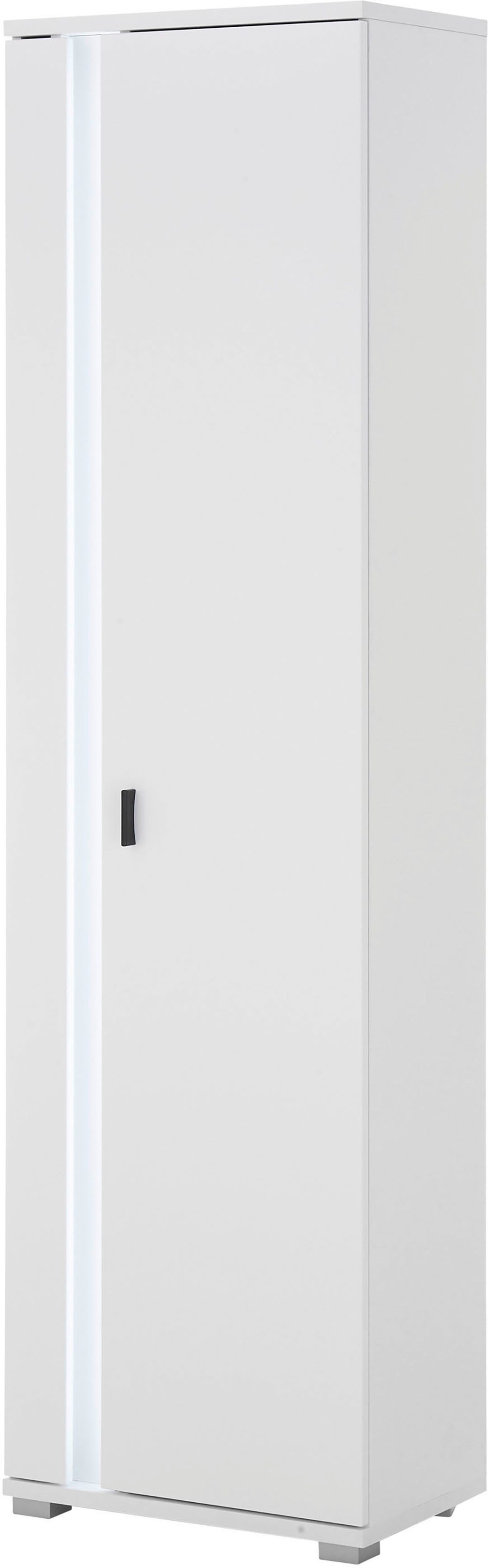 INOSIGN Multifunctionele kast Long Island in moderne trendkleur, inclusief verticale verlichting, breedte 55 cm (1 stuk)