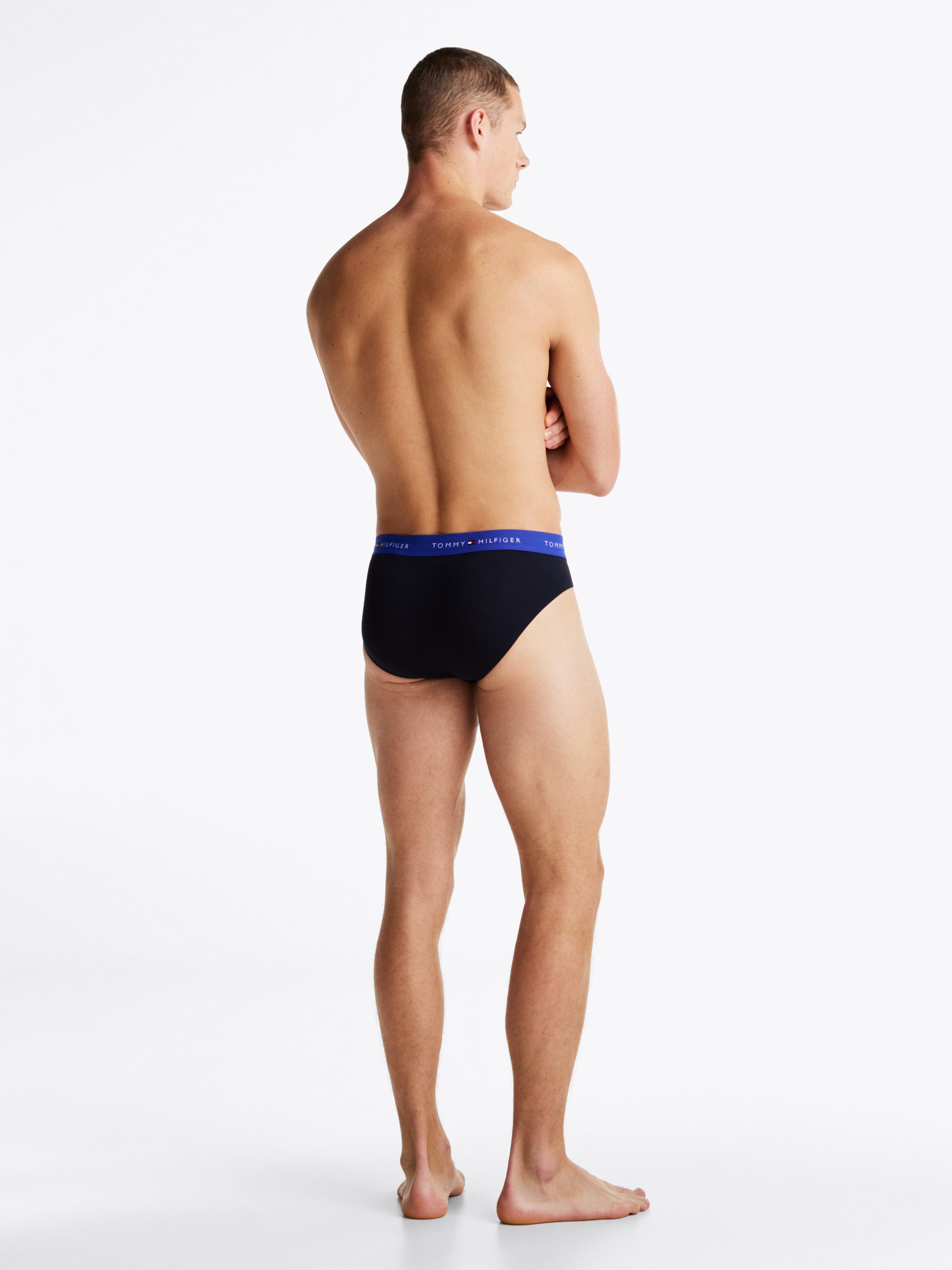 Tommy Hilfiger Underwear Slip 3P BRIEF WB met logoband (3 stuks)