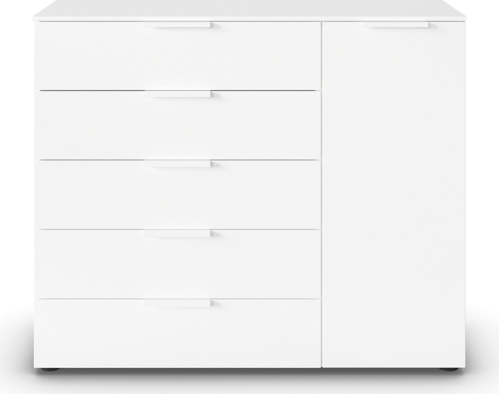 rauch Ladekast Flipp kast sideboard waskast 1 deurs met 5 laden en soft-close functie