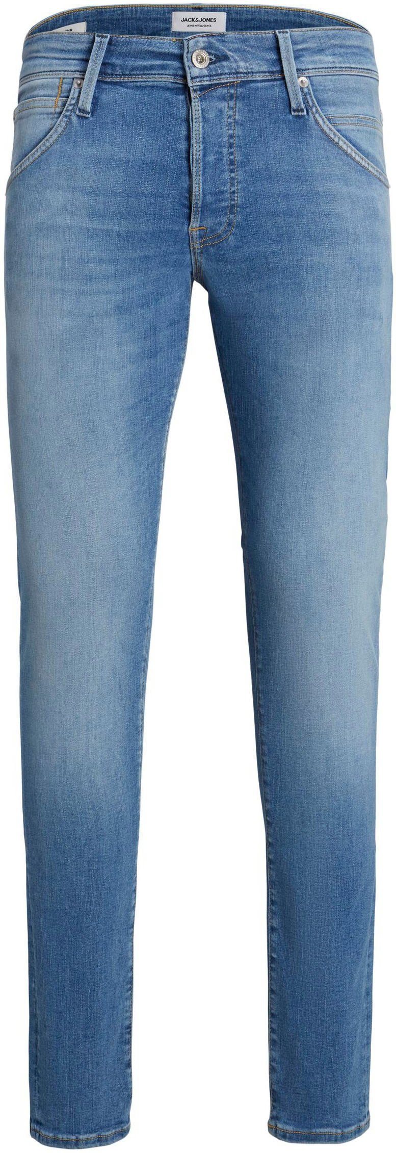Jack & Jones Skinny fit jeans JJILIAM JJORIGINAL JOS 047 50SPS heren skinny jeans maat 32 blauw