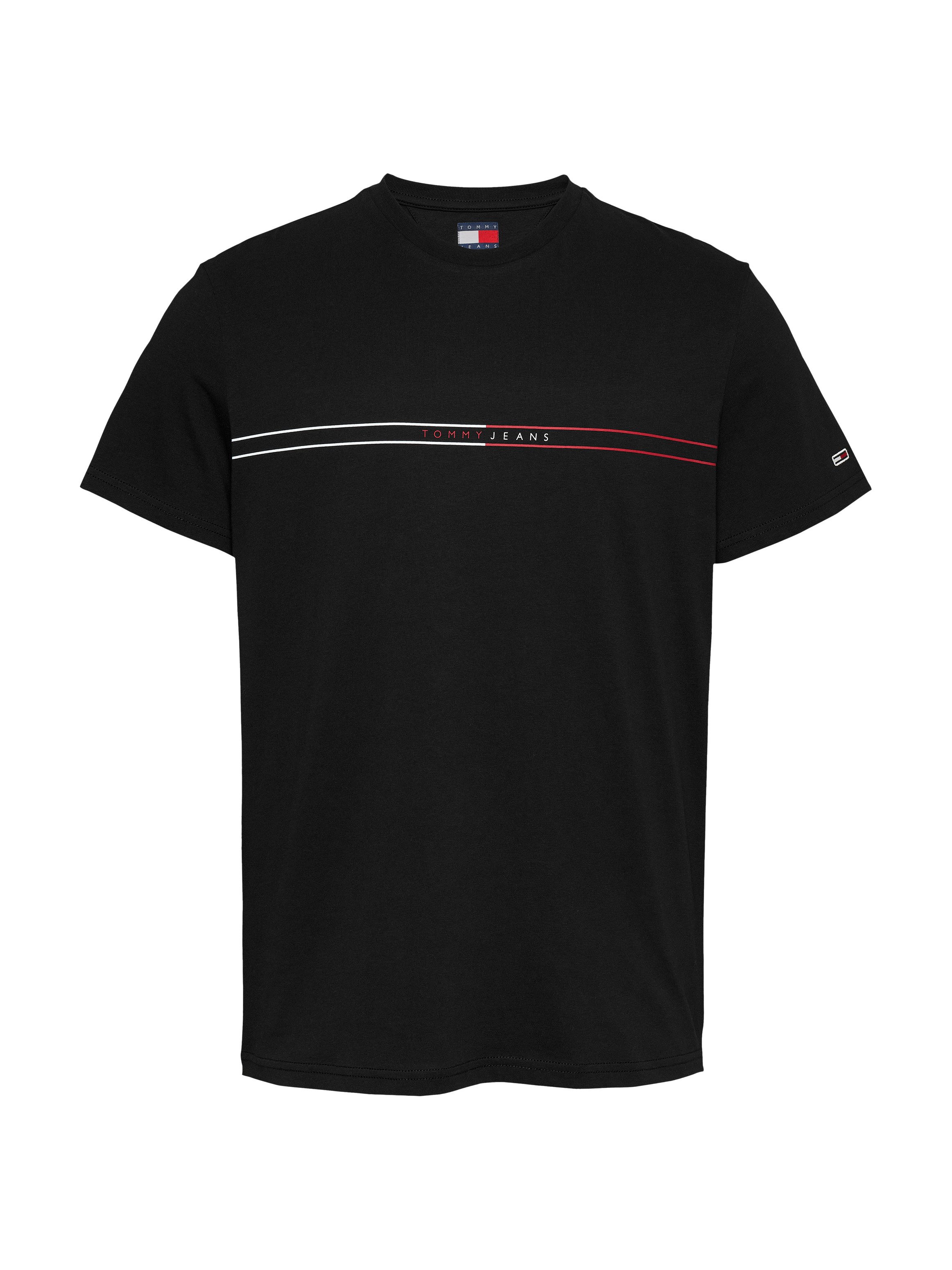 TOMMY JEANS Shirt met korte mouwen TJM SLIM ENTRY GRAPHIC TEE EXT