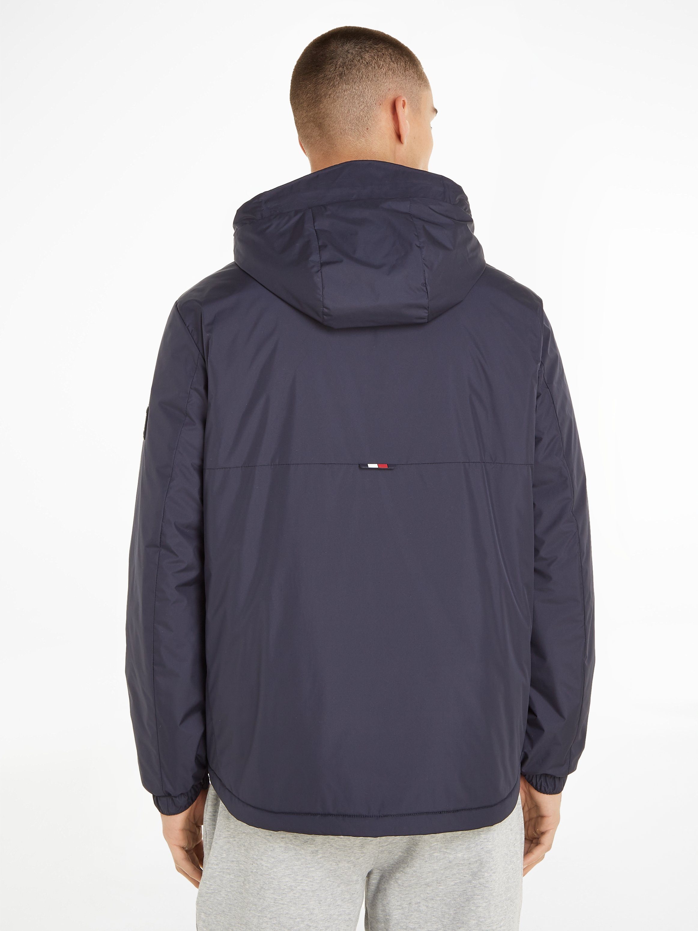 Tommy Hilfiger Outdoorjack PORTLAND HOODED JACKET met waterafstotende ritssluiting