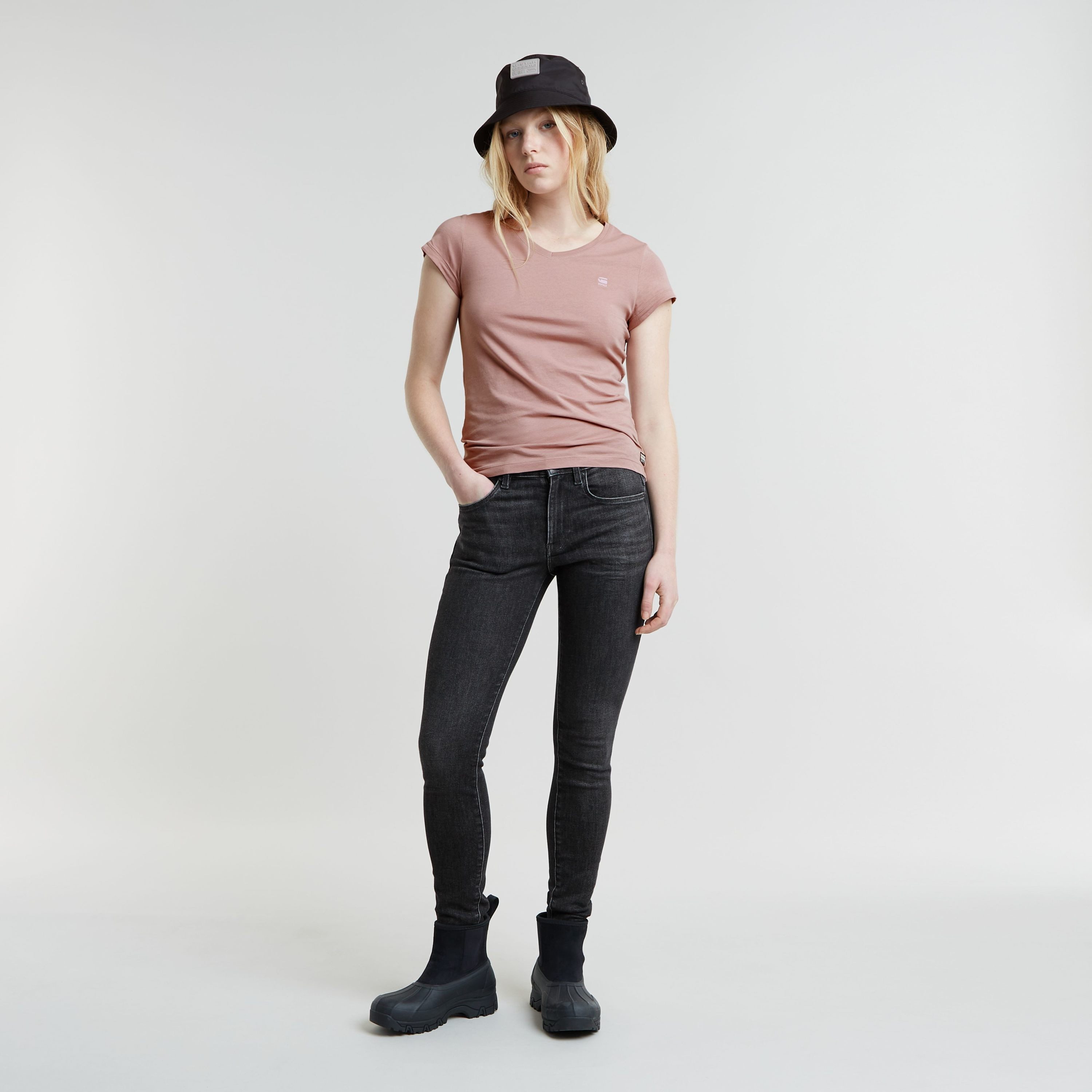 G-Star RAW Shirt met V-hals Eyben