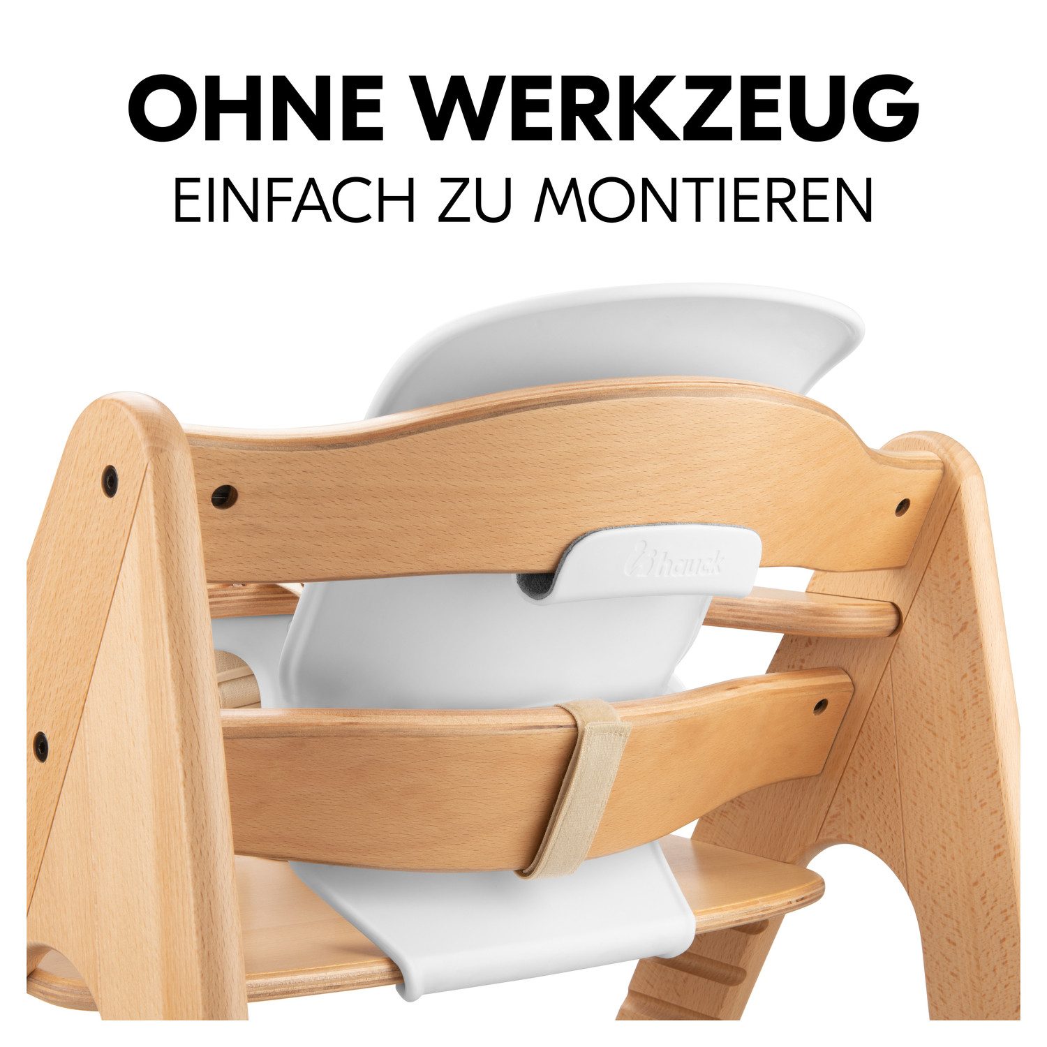 Hauck Stoelverkleiner Babysitz voor hoge stoelen "alpha+", "beta+" en "arketa"