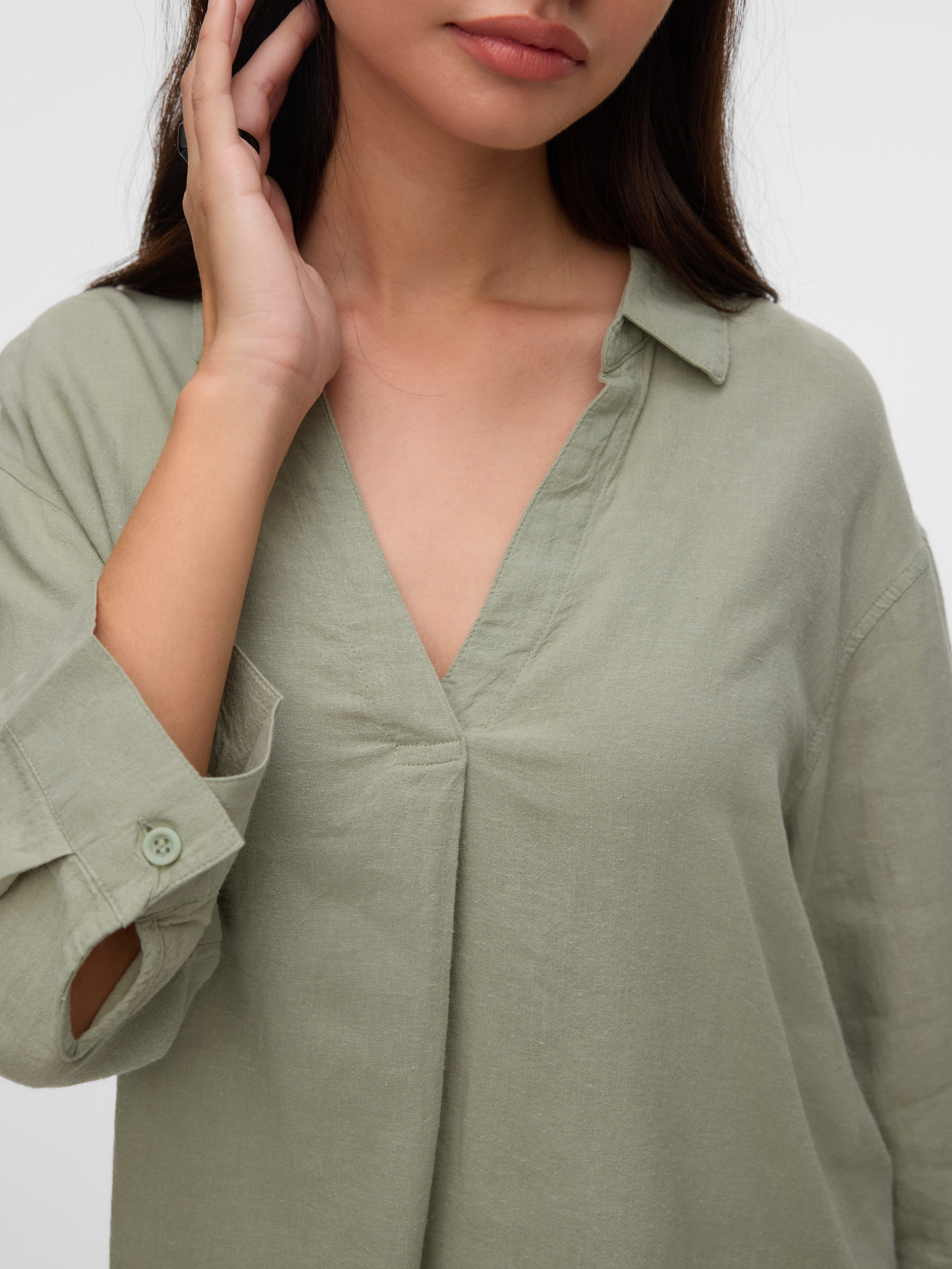 Vero Moda Shirtblouse VMLINN 3/4 TOP WVN GA NOOS