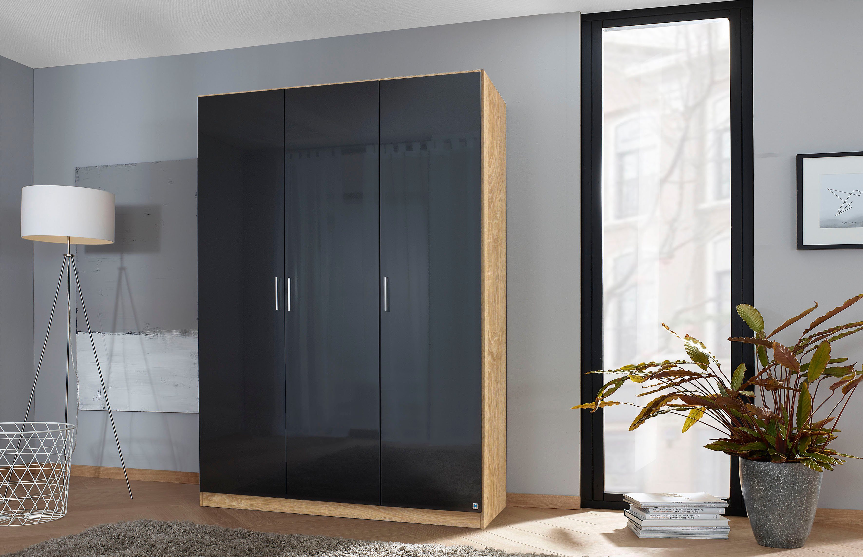 rauch Draaideurkast Kledingkast Kast Garderobe Slaapkamerkast CELLE in 4 breedtes en 2 hoogtes, optioneel met lades made in germany