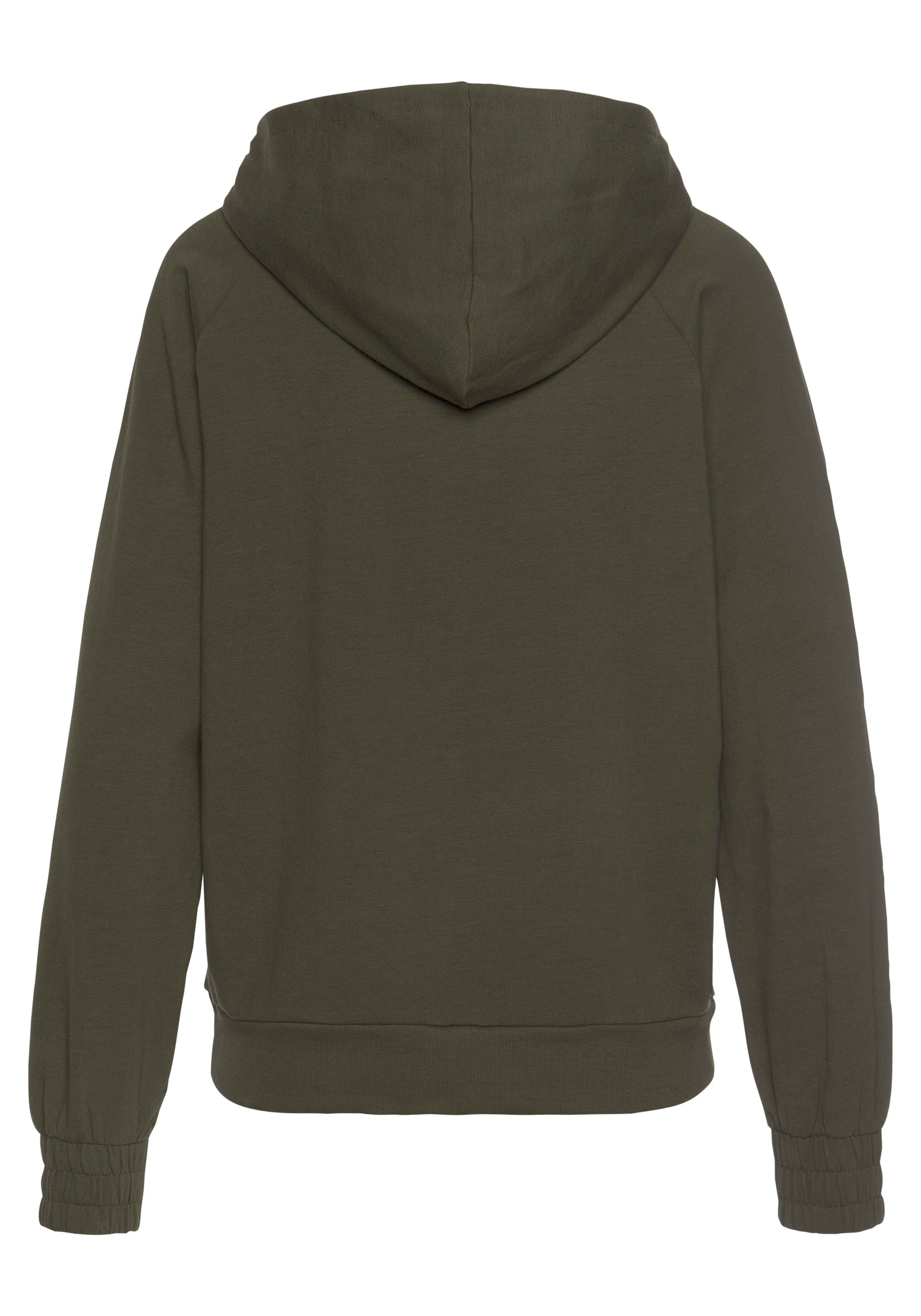 Bench. Loungewear Capuchonsweatvest met sportieve deelnaad, loungepak