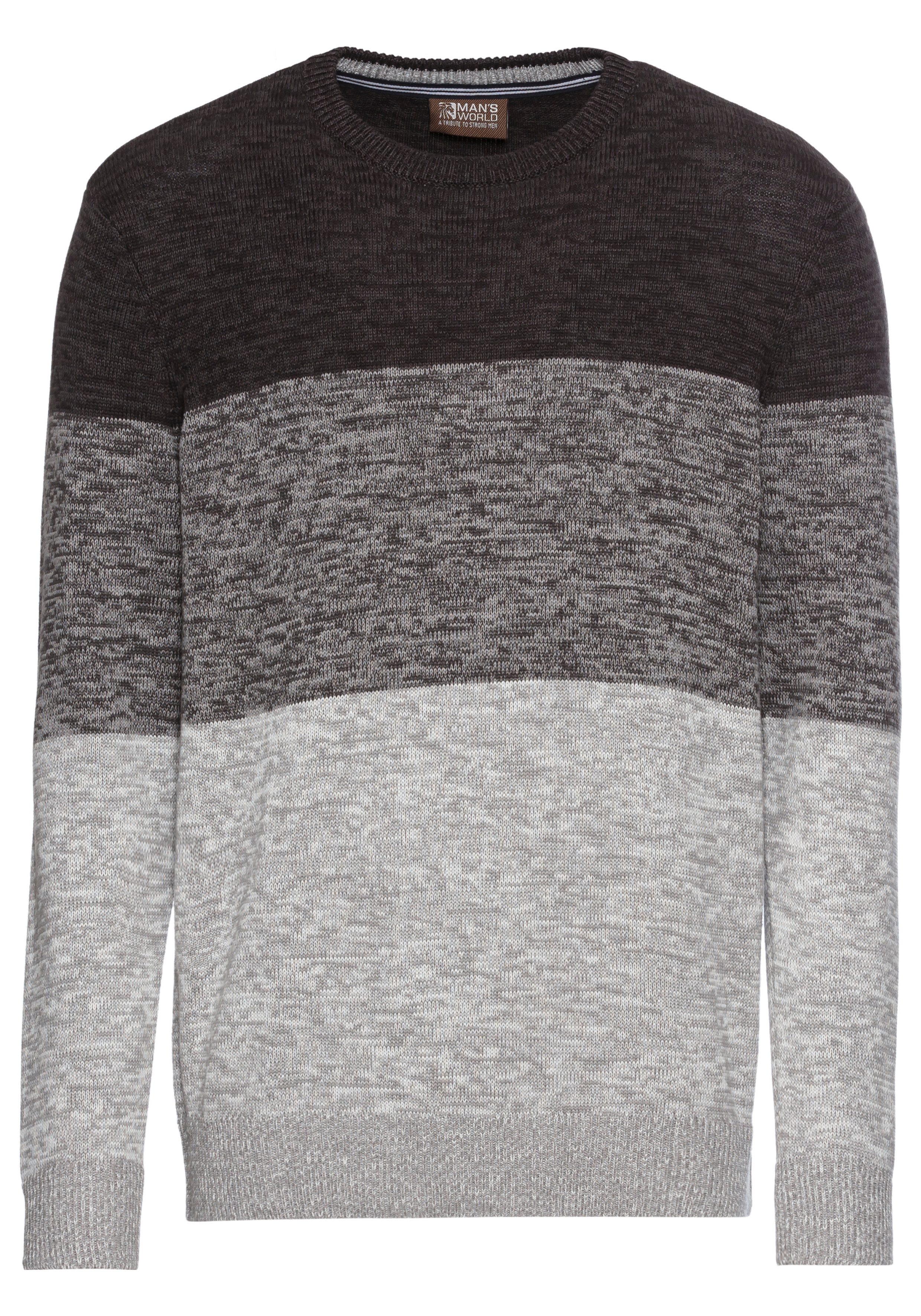 Man's World Trui met ronde hals Tot XL