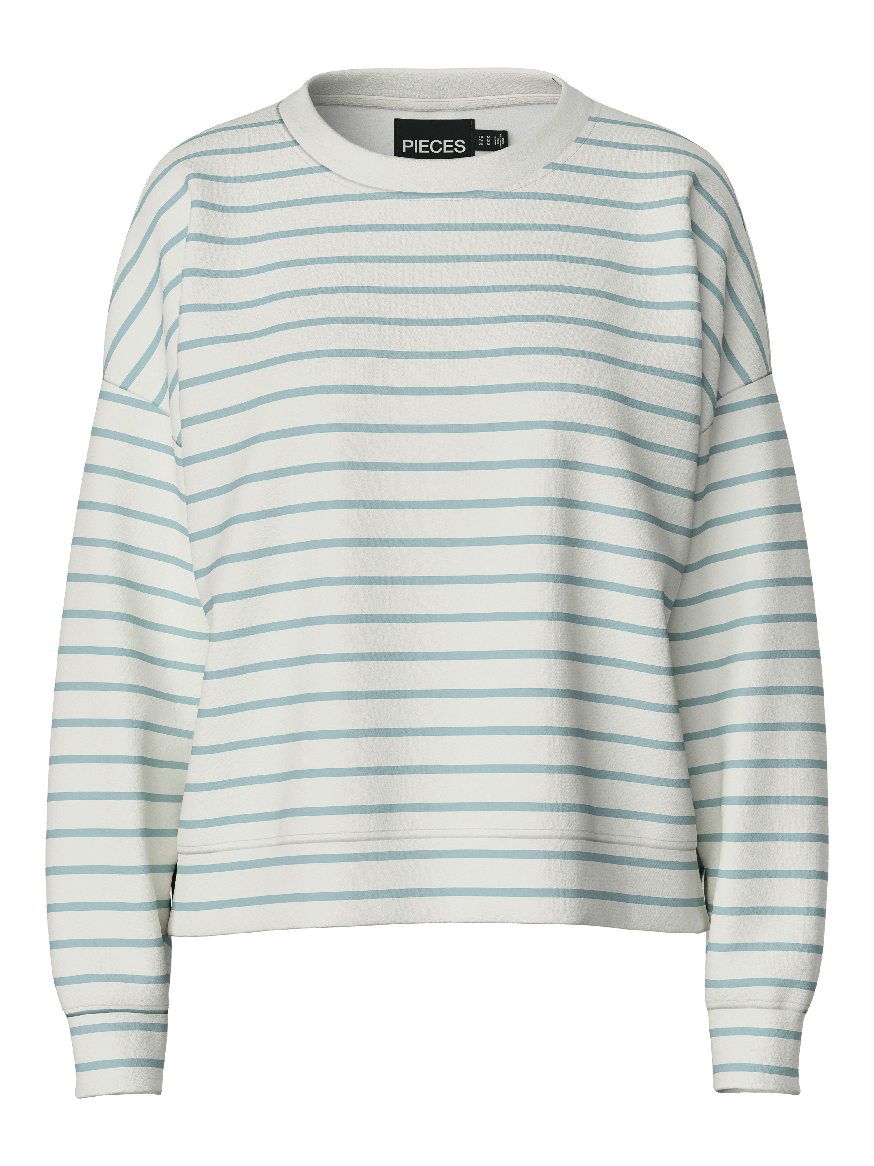 pieces Sweatshirt PCCHILLI LS SWEAT STRIPES NOOS BC