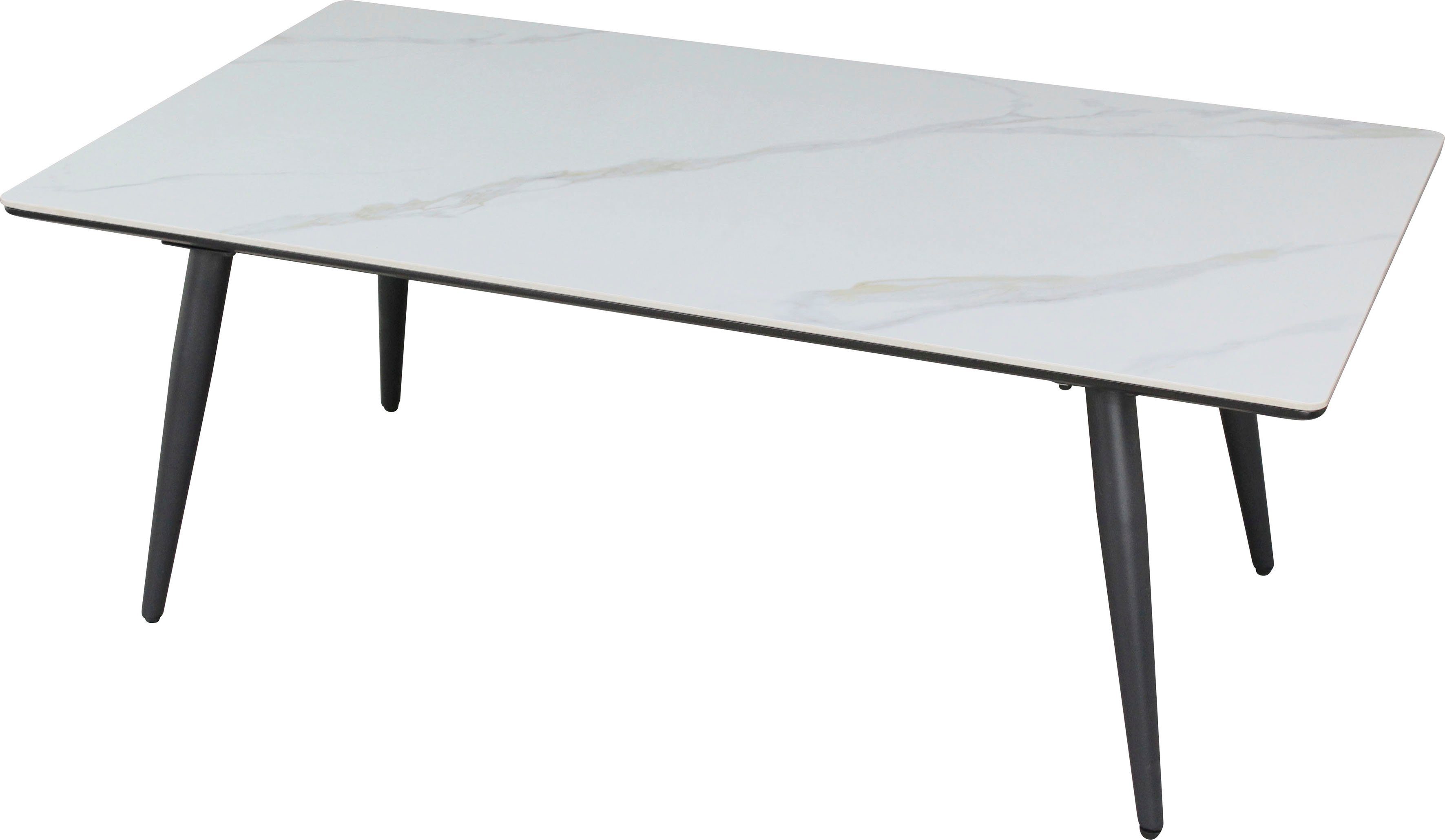 Paroli Salontafel in moderne marmer-look, breedte 110 cm