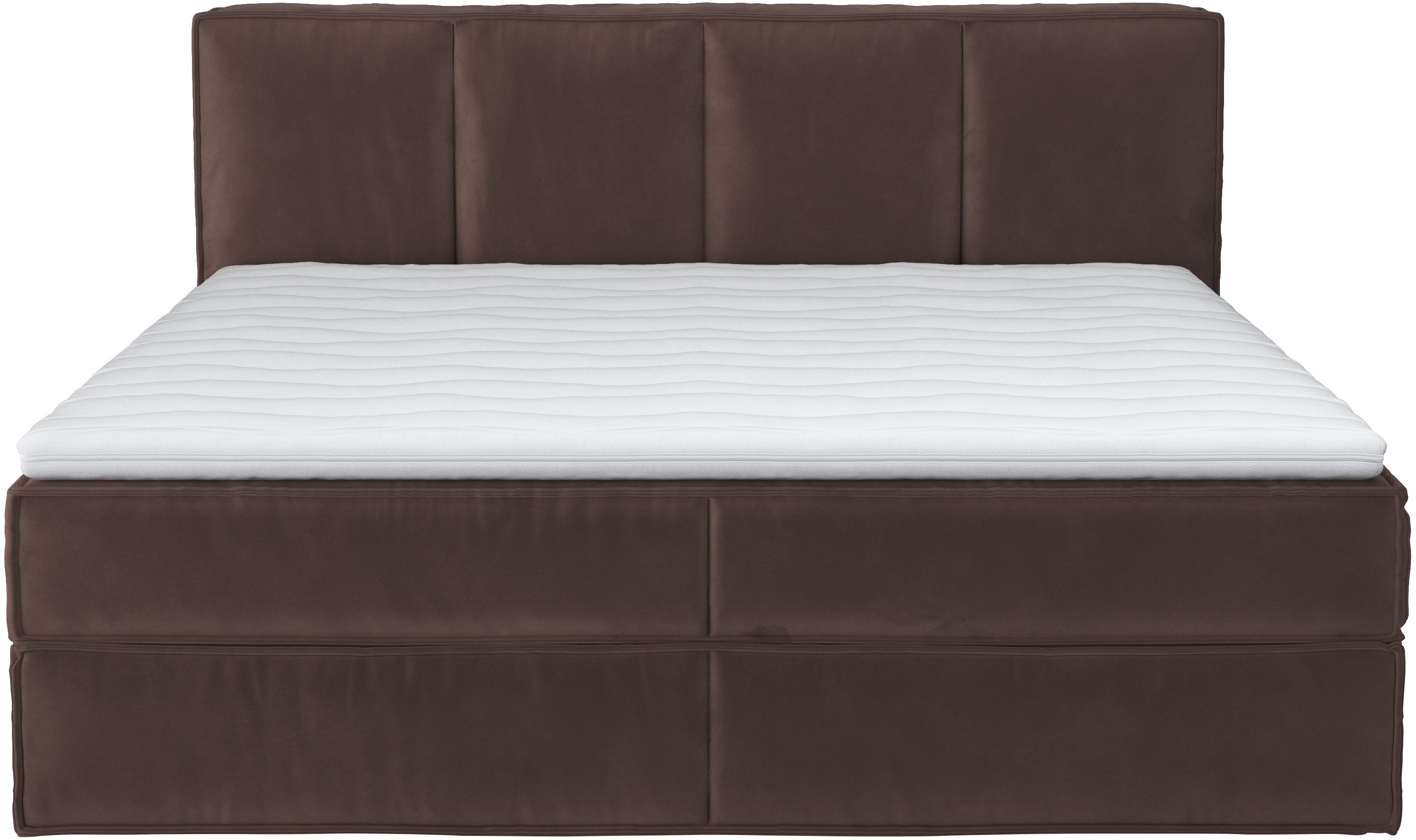 Home affaire Boxspring Milano Boxbed incl. topmatras, 2 matrassen, hardheden H2, H3 en H4 naar keuze
