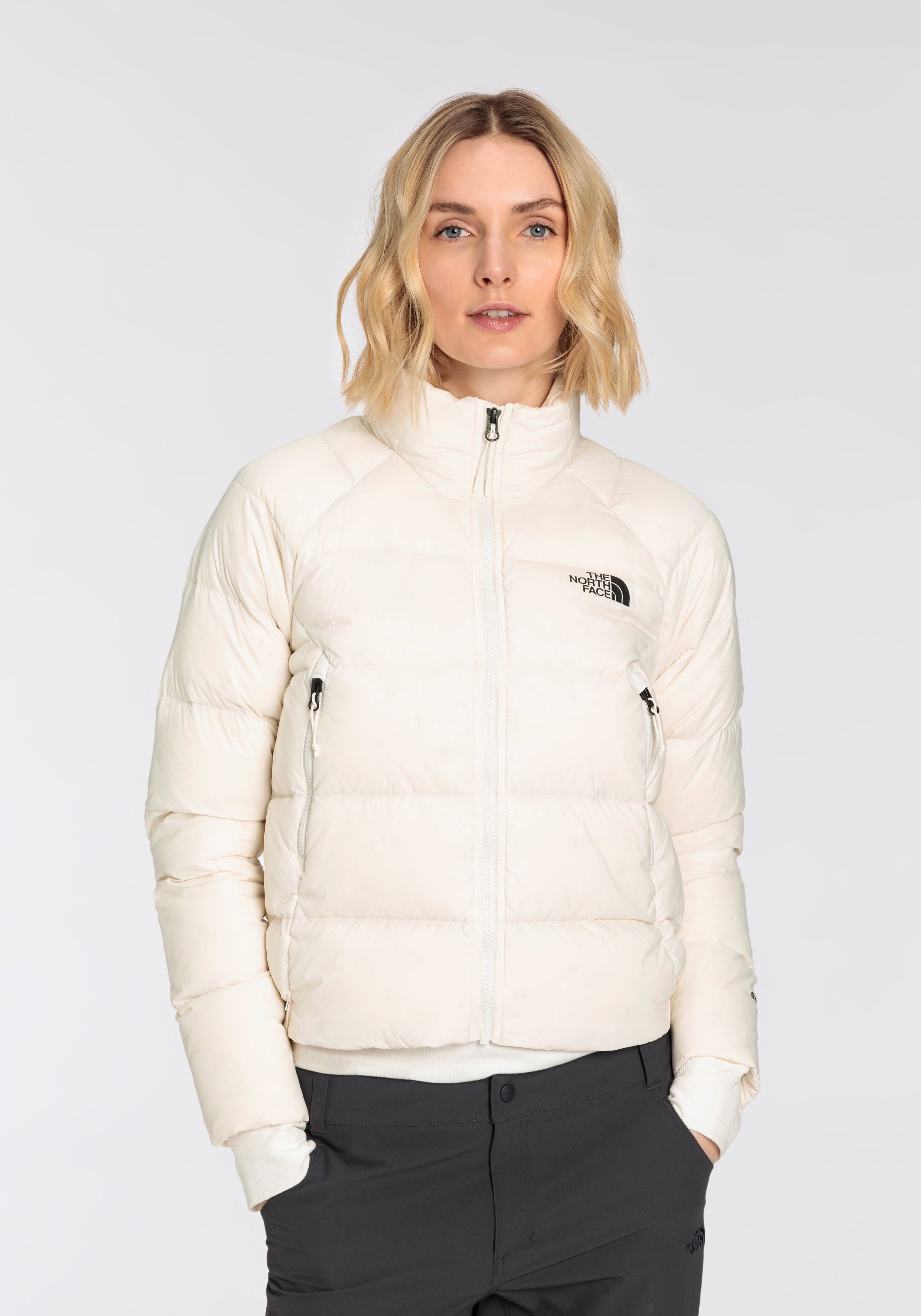 The North Face Donsjack W HYALITE DOWN JACKET Ade d & Waterafstotend