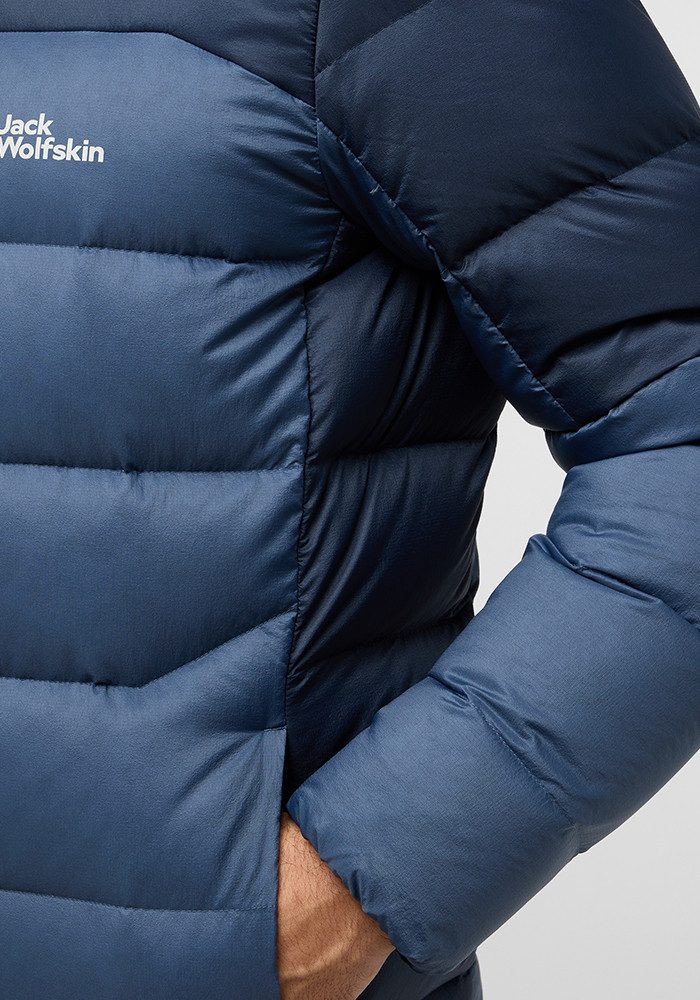 Jack Wolfskin Donsjack NEBELHORN DOWN HOODY M