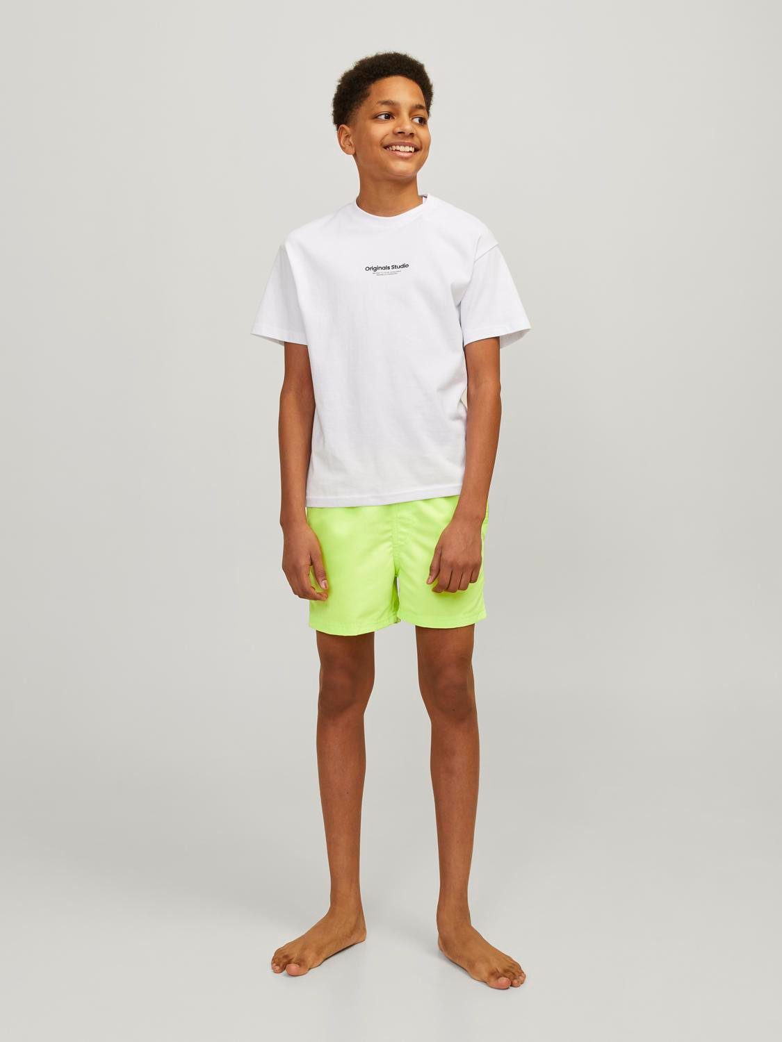 Jack & Jones Junior Zwemshort JPSTFIJI JJSWIM DOUBLE LOGO LY SN JNR