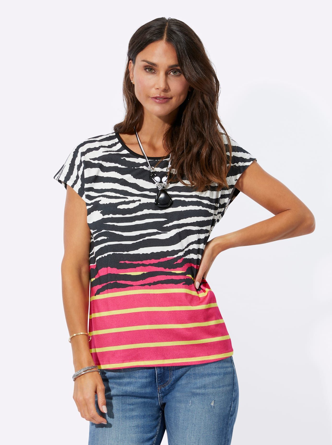 Classic Inspirationen Shirt met ronde hals Shirt (1-delig)