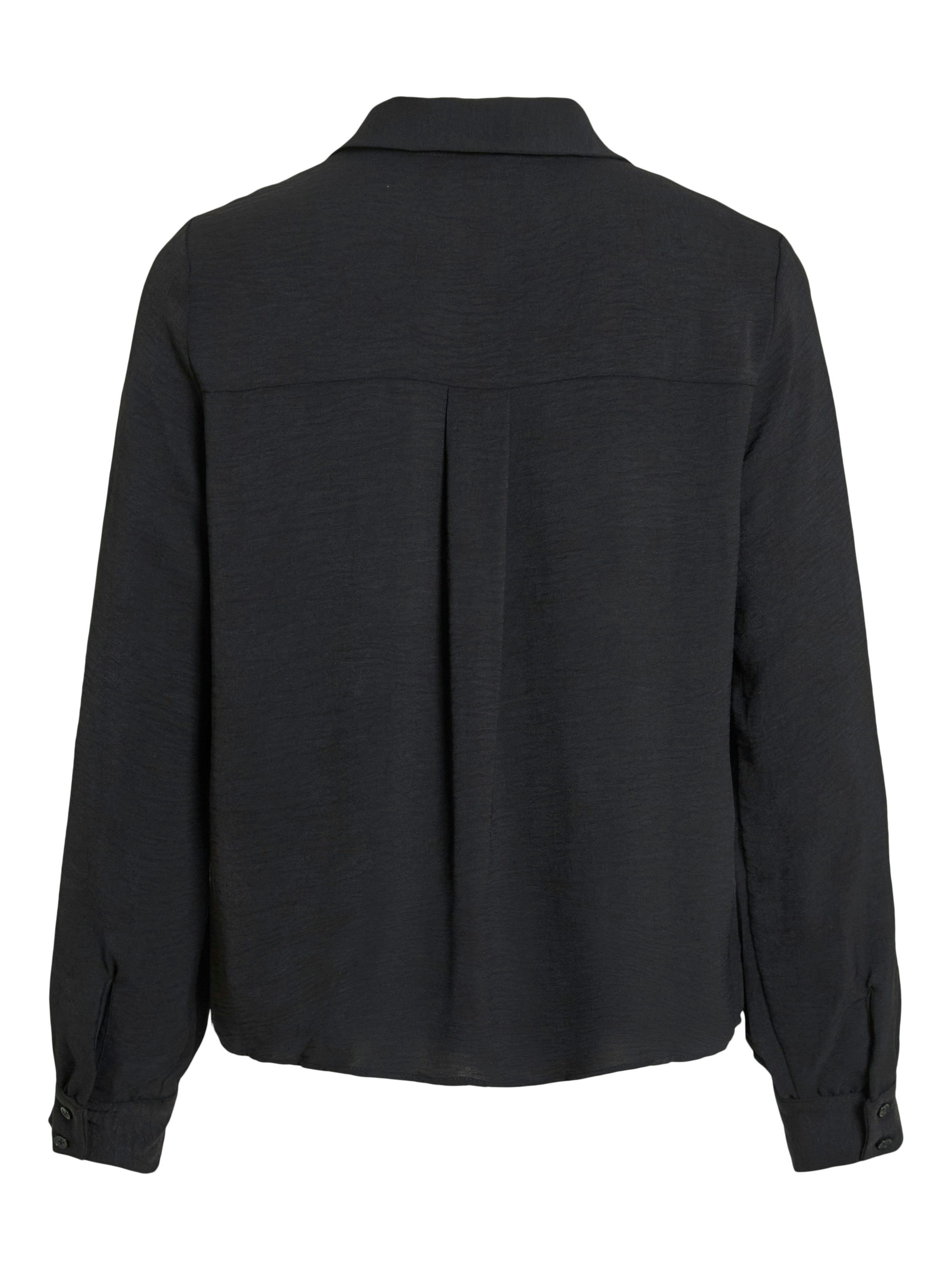 Vila Blouse met lange mouwen VIJOSA L/S V-NECK SHIRT - NOOS