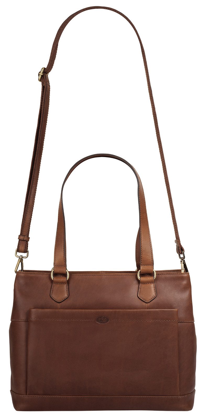 Piké Shopper echt leder
