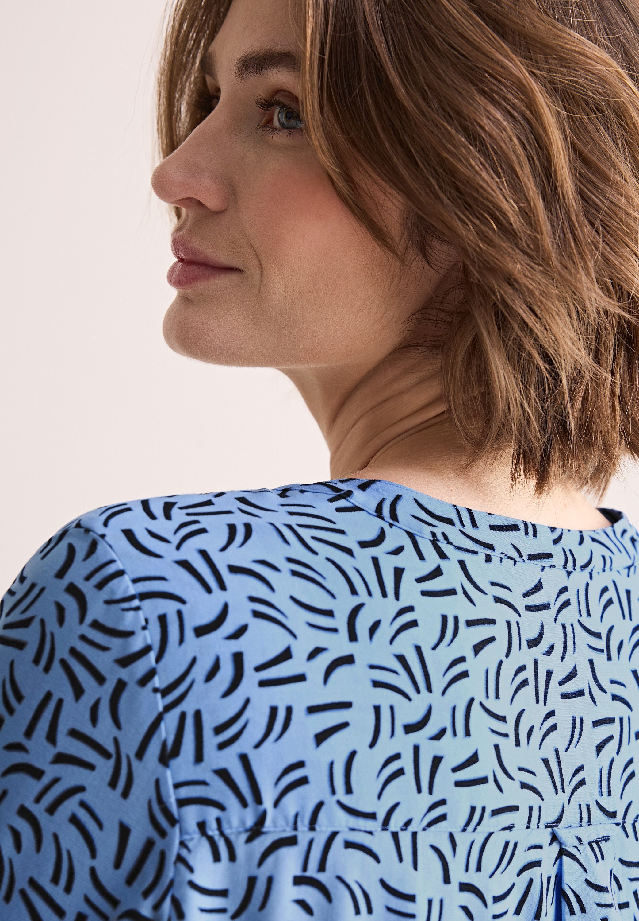 Cecil Blouse met lange mouwen met print all-over