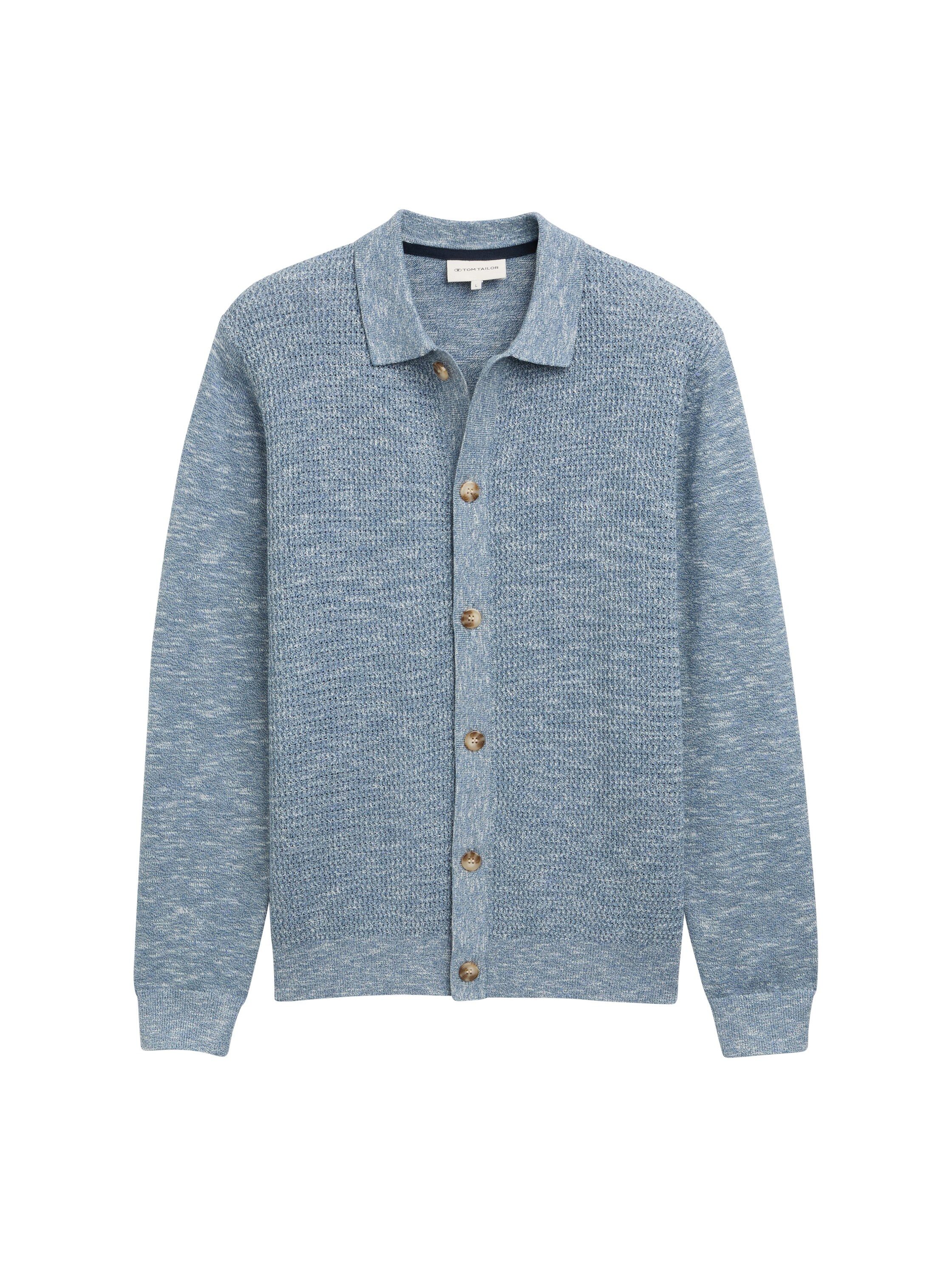 Tom Tailor Vest met kentkraag