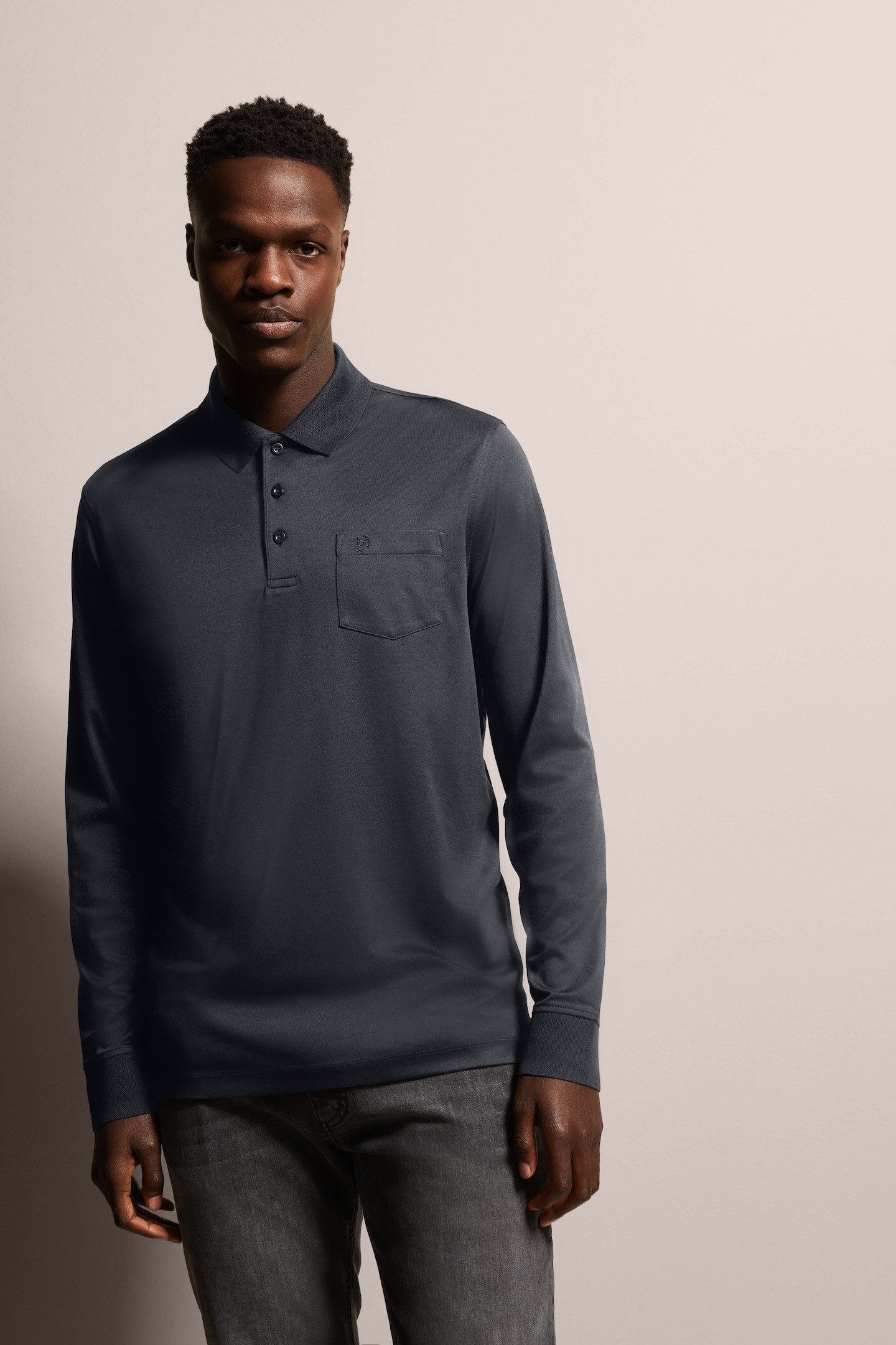 Bugatti Regular fit poloshirt met katoen