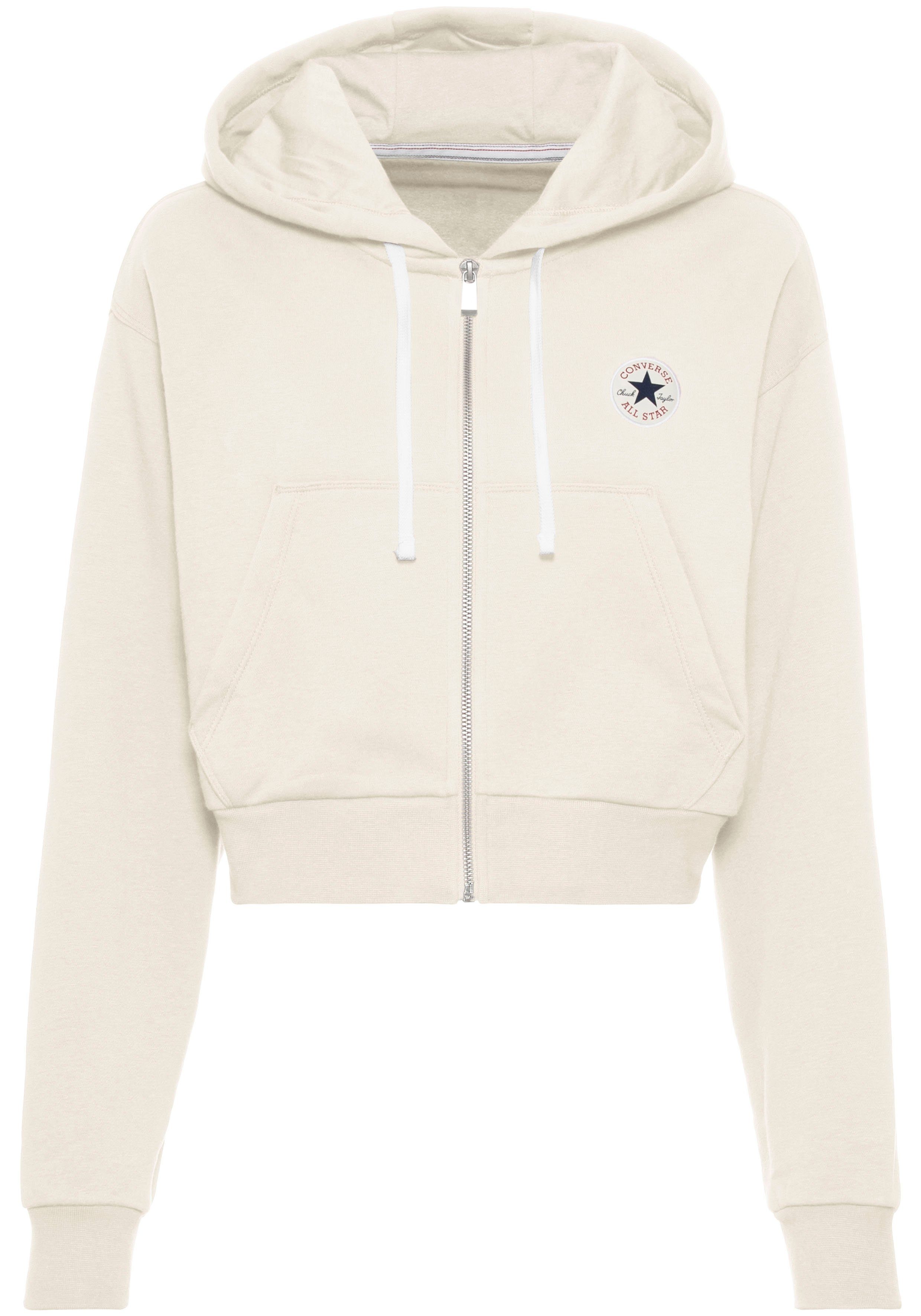 Converse Sweatvest WOMEN'S CONVERSE RETRO FULL-ZIP HOODIE (1-delig)