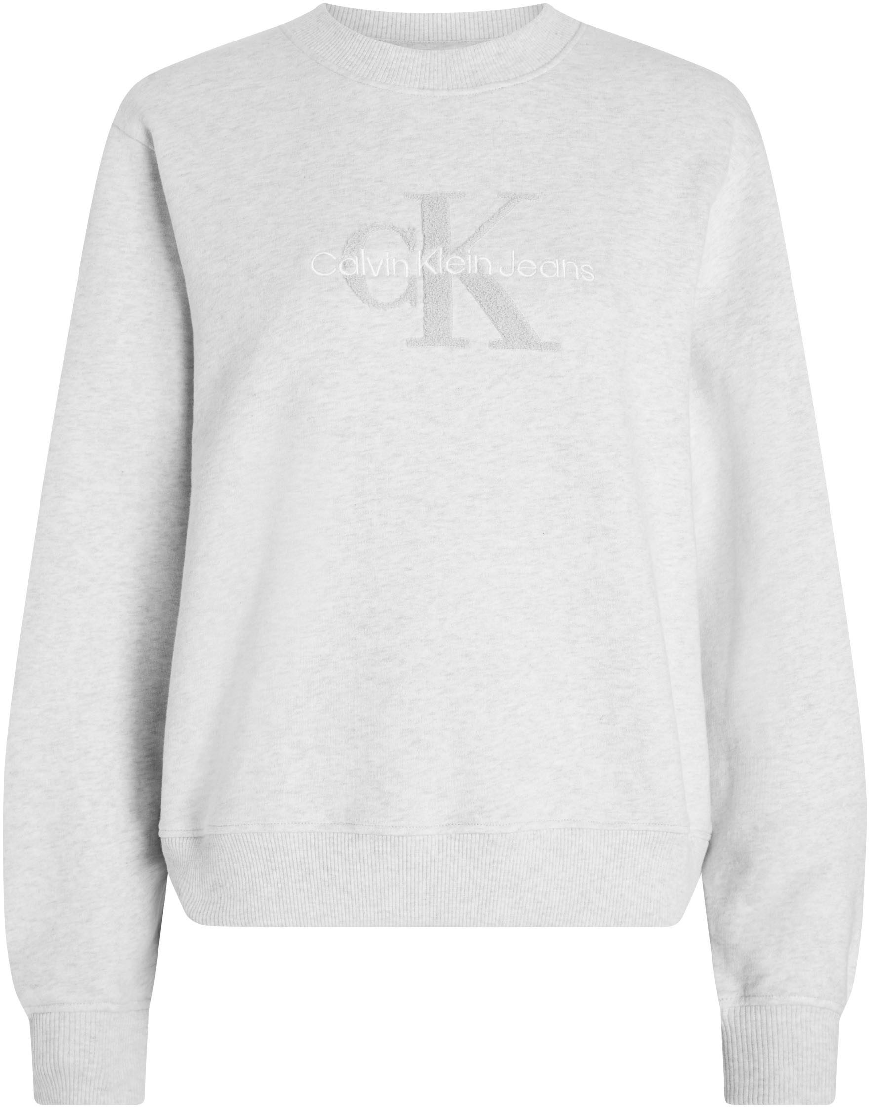 Calvin Klein Sweatshirt CHENILLE MONOLOGO CREWNECK