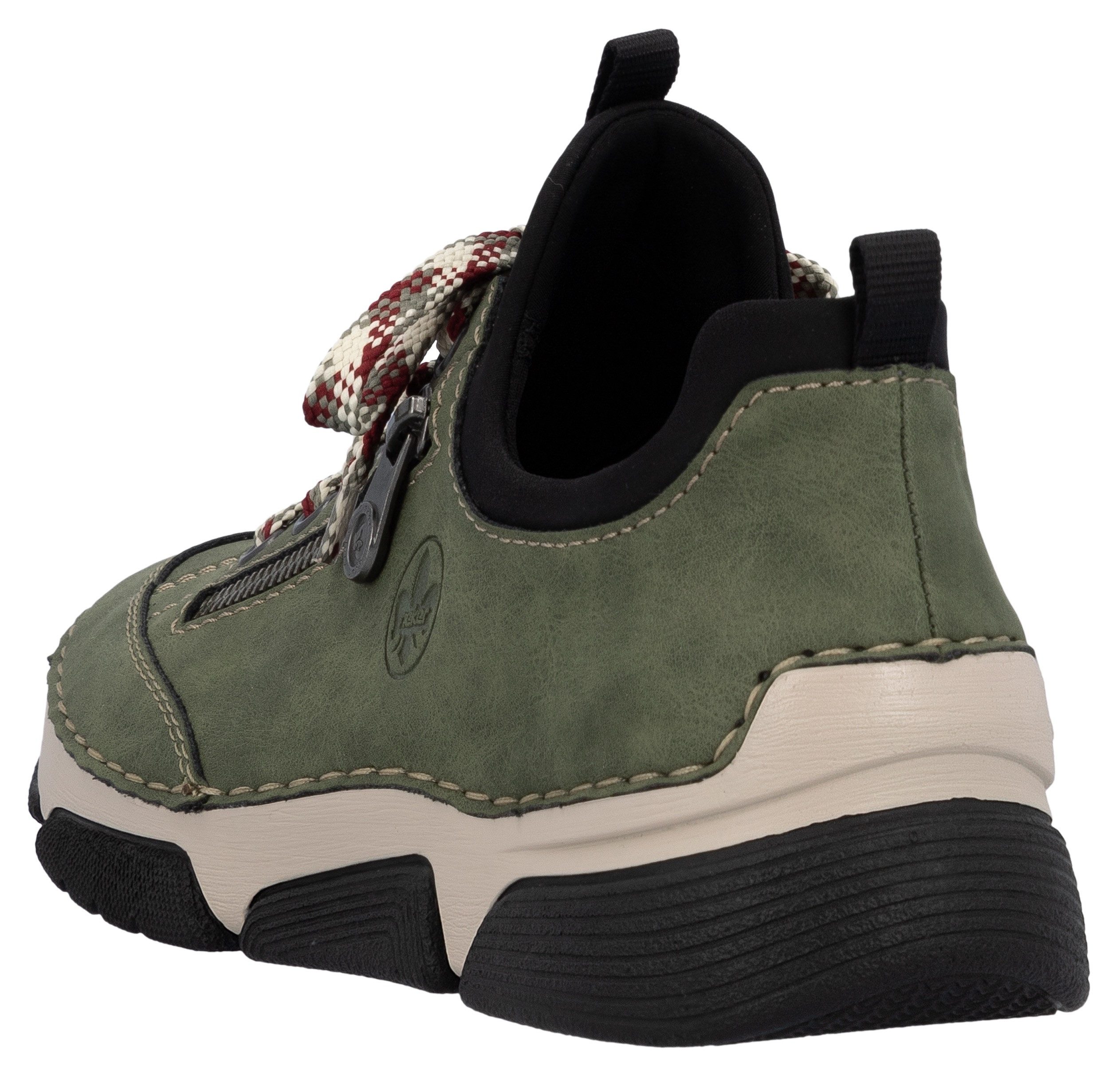 Rieker Slip-on sneakers , instapschoen, halfschoen, vrijetijdsschoen met zachte binnenzool