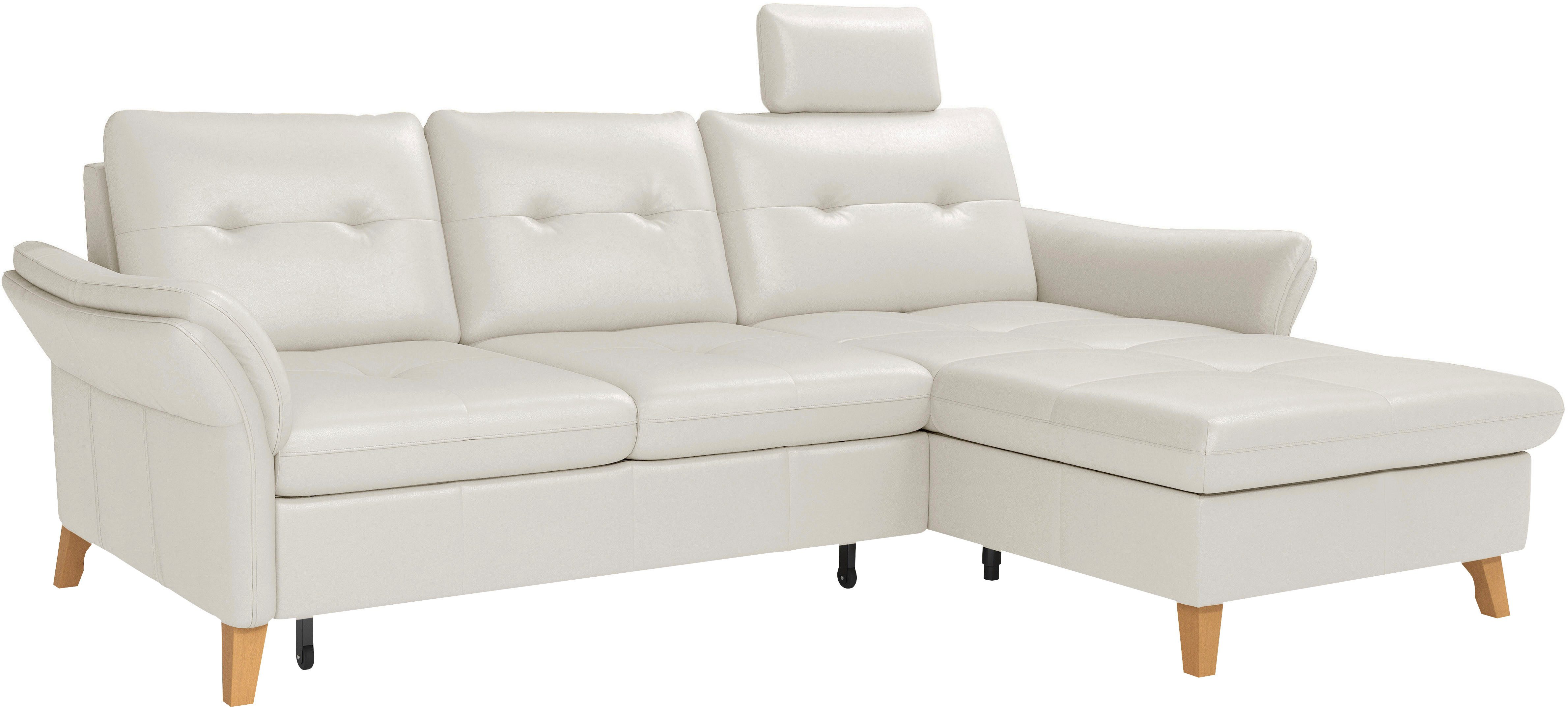 sit&more Hoekbank Göteborg Zitdiepteverstelling en binnenvering, naar keuze met slaapfunctie