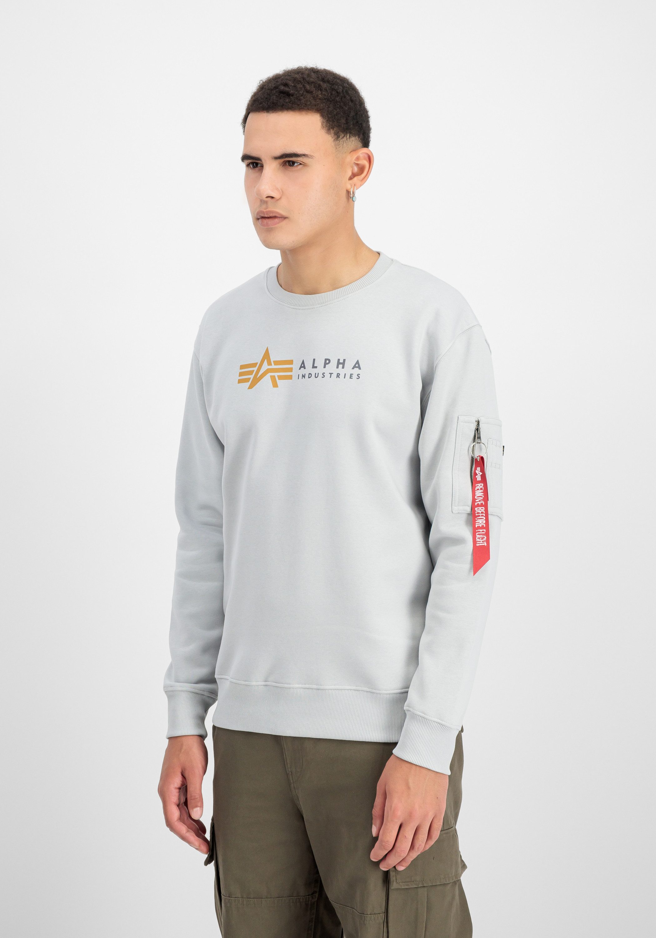Alpha Industries Sweater Alpha Industries Men - Sweatshirts Alpha Label Sweatshirt