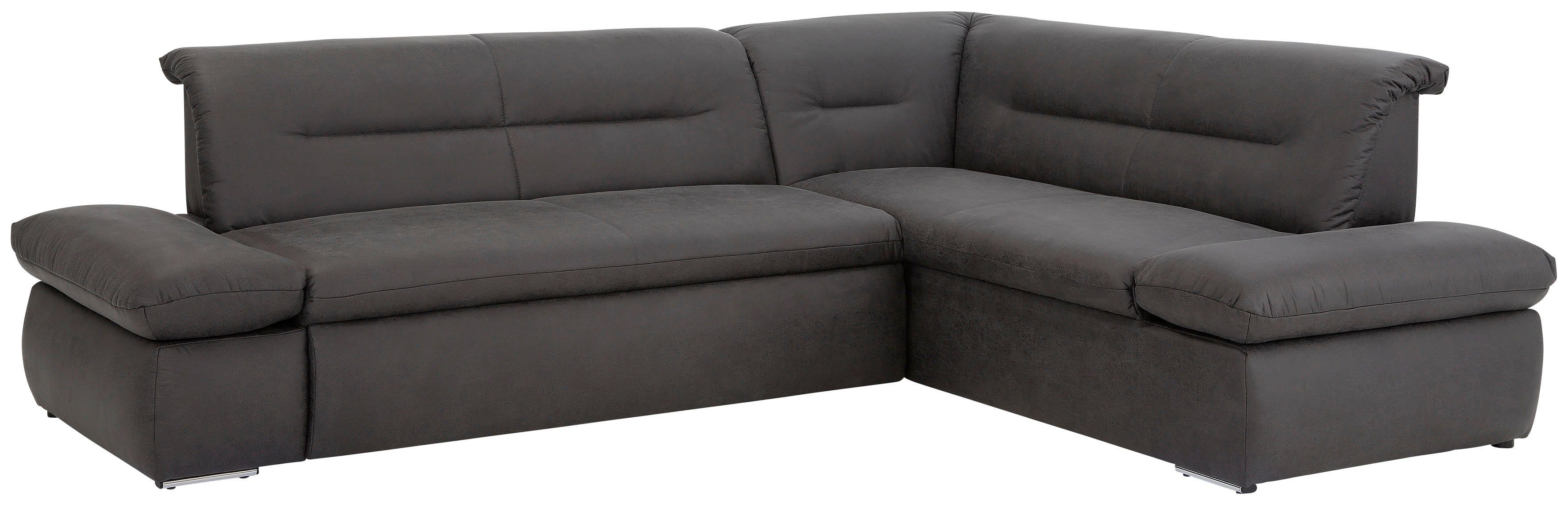 INOSIGN Hoekbank Avesa L-vorm Naar keuze met arm- en slaapfunctie, bxdxh: 275x211x80 cm