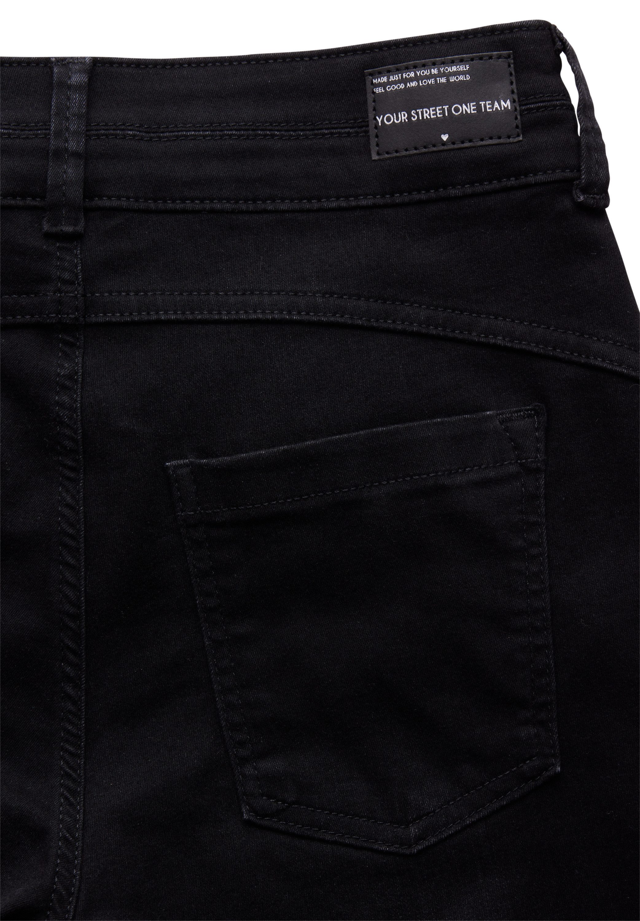 STREET ONE Slim fit jeans Style York in 5-pocketsstijl