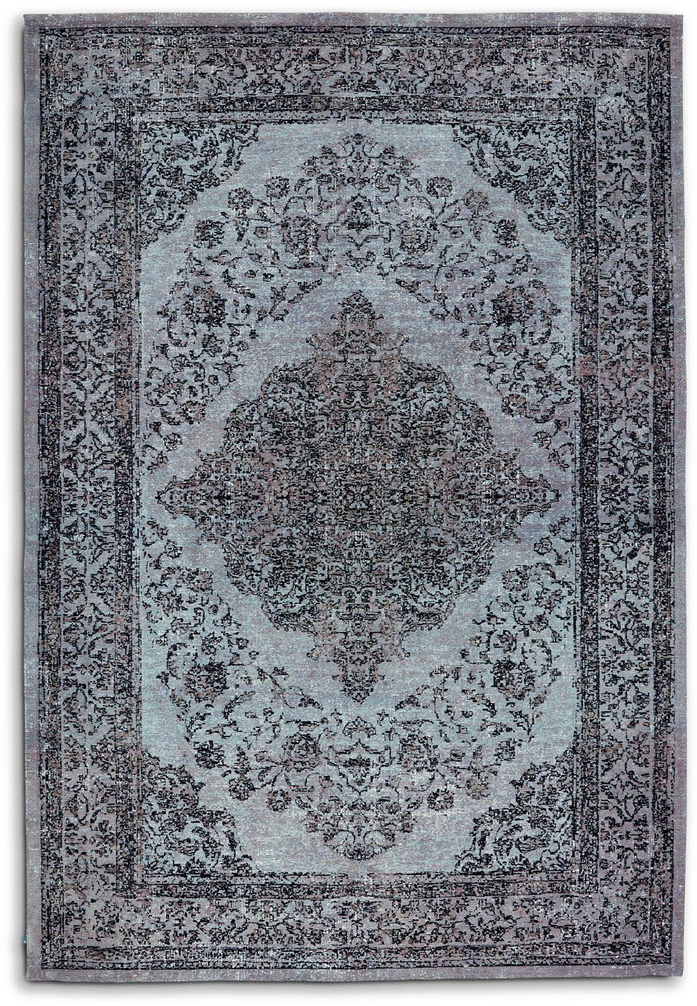 Gallery M Vloerkleed Sierrand Platweefsel, chenille, woonkamer