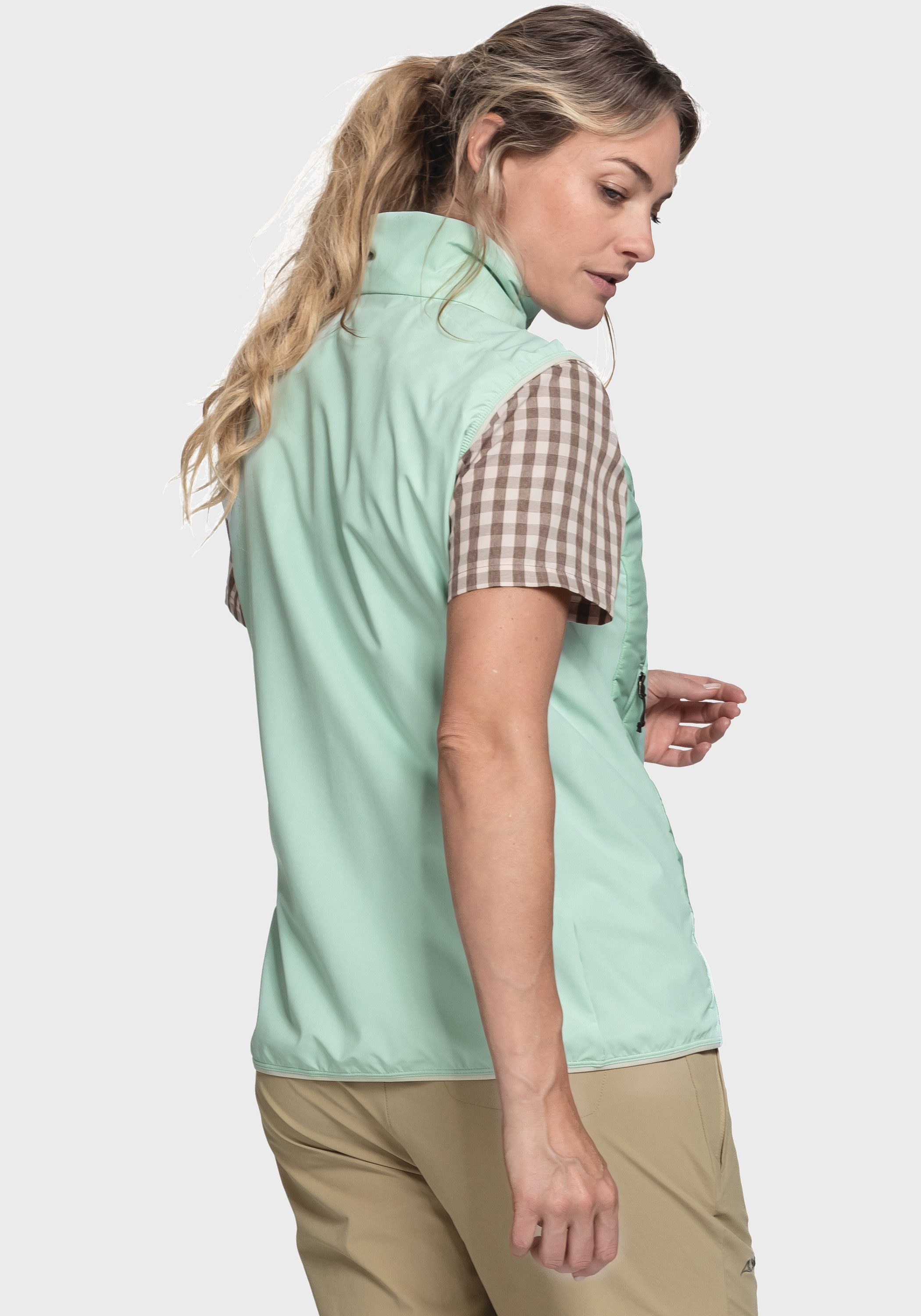 Schöffel Functionele bodywarmer Hiking Hybrid Vt Style Blaueis WMS