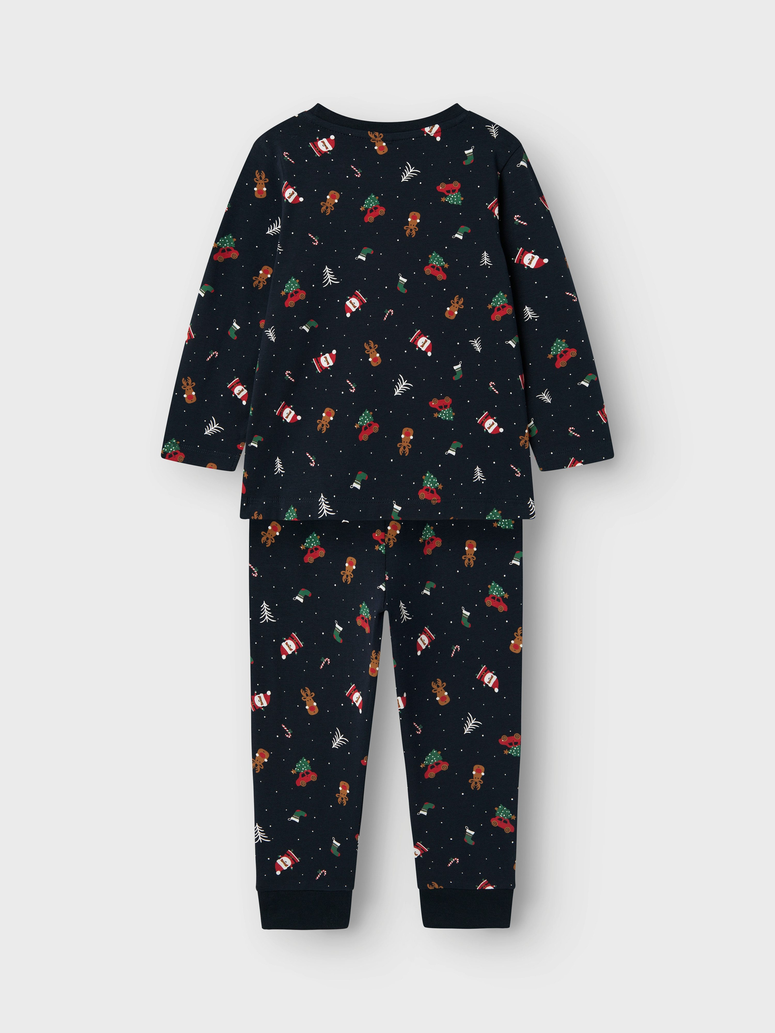 Name It Pyjama NMNVISMAS LS NIGHTSET (set 2-delig)