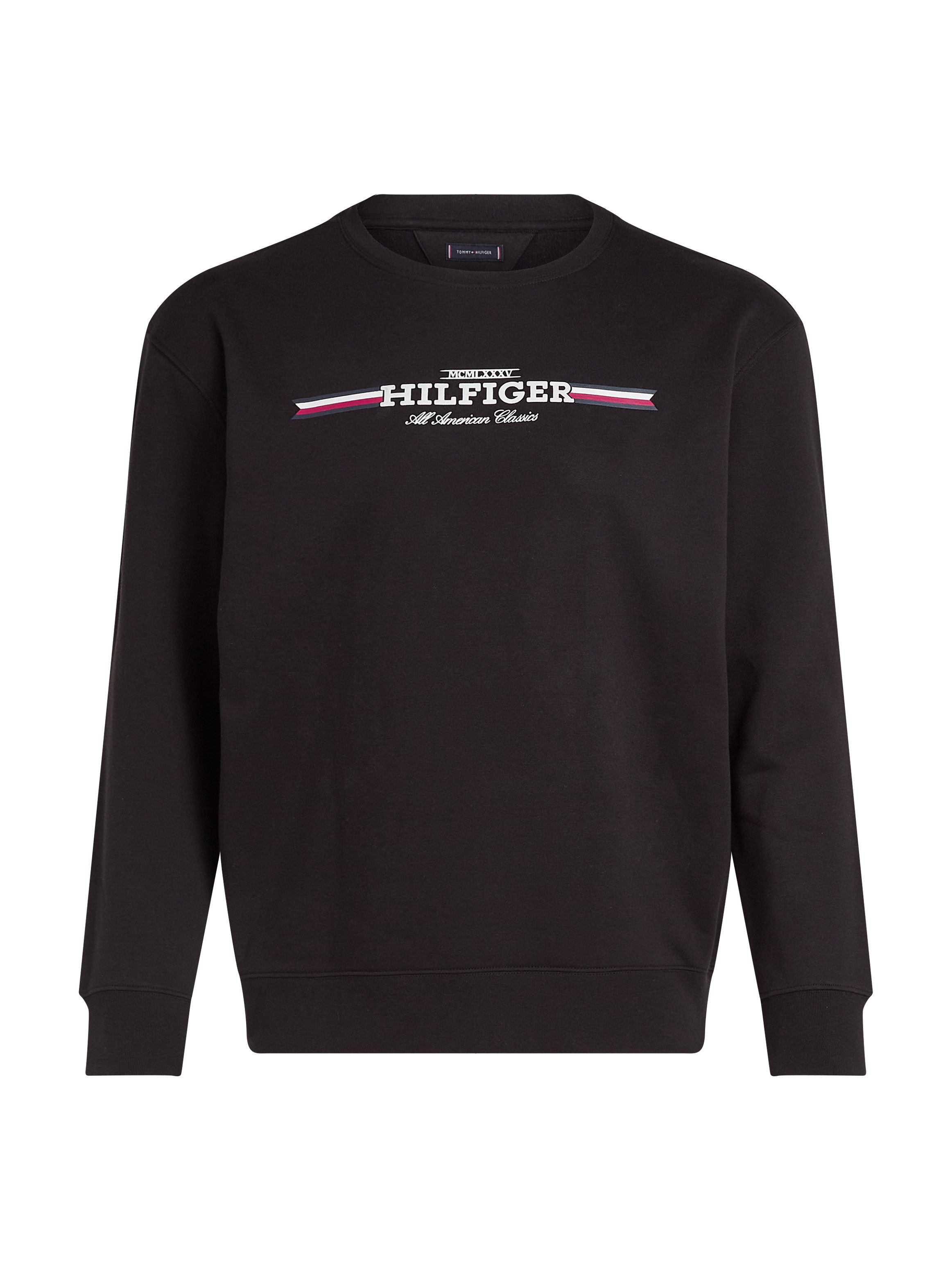 Tommy Hilfiger Sweatshirt BT-HILFIGER STRIPE SWEATSHIRT-B