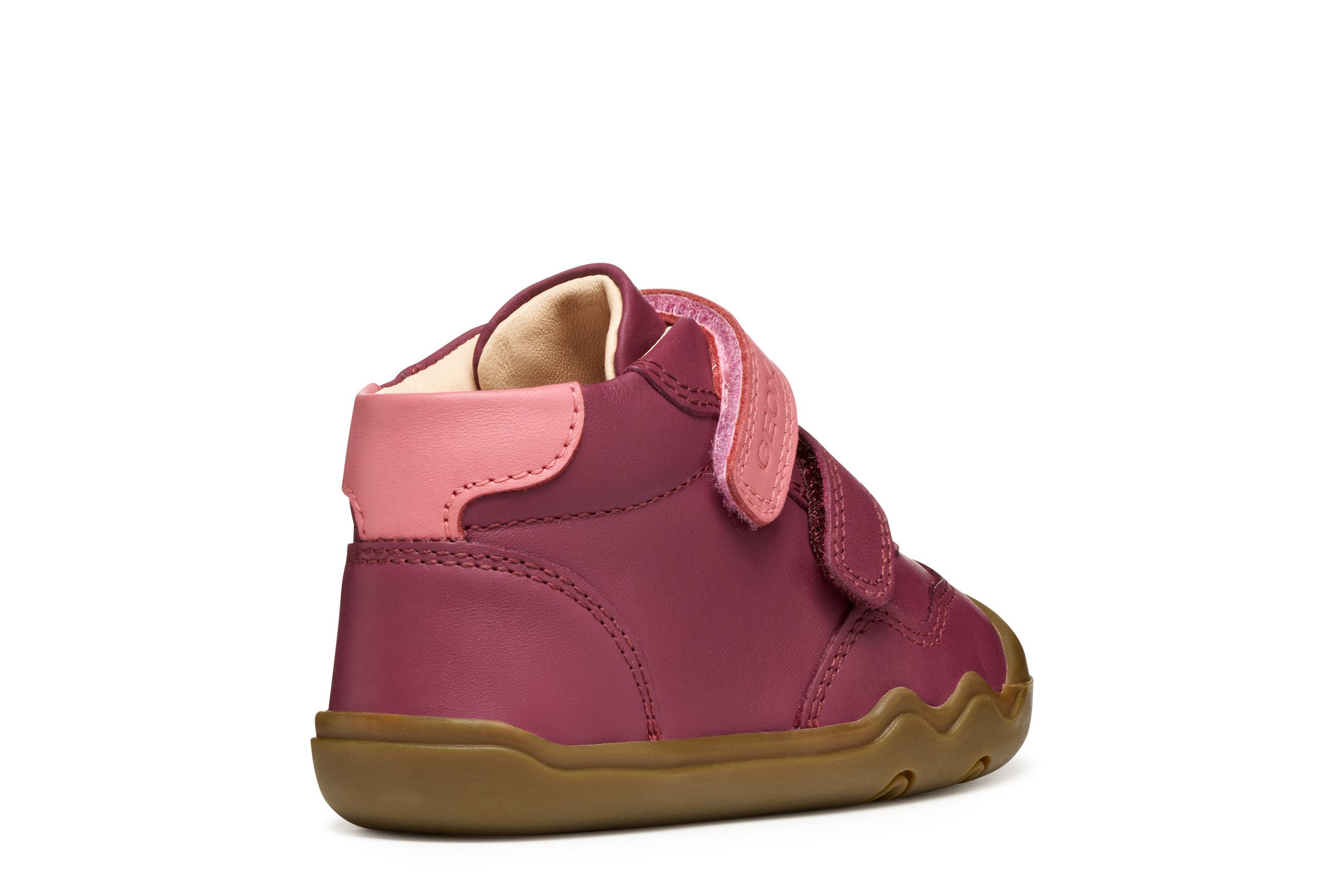 Geox Klittenbandboots B STEPPIEUP GIRL Blote voeten schoen met klittenbandsluiting, maat sjabloon te downloaden