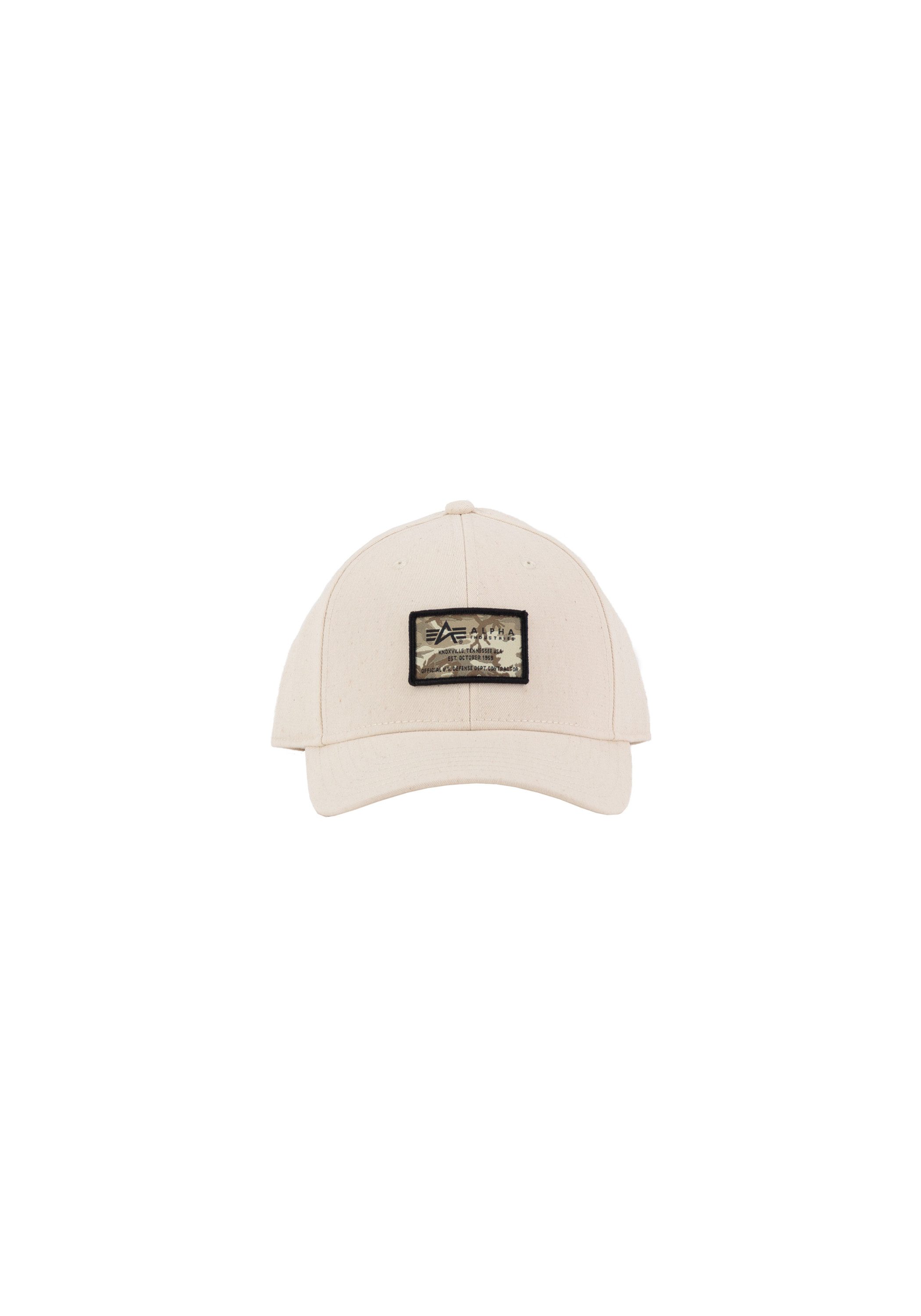 Alpha Industries Baseball pet Alpha Industries Accessoires - Headwear Crew Camo Cap unisex caps maat onesize wit