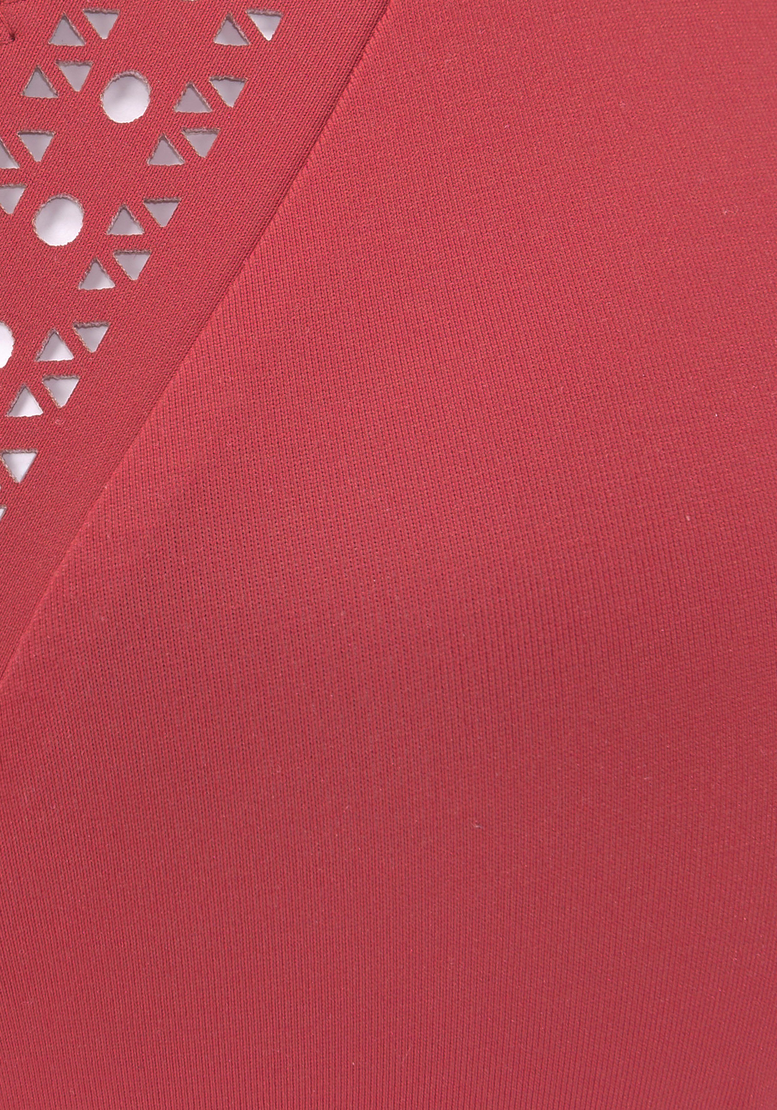 s.Oliver RED LABEL Beachwear Triangel-bikinitop Aiko met gehaakte look