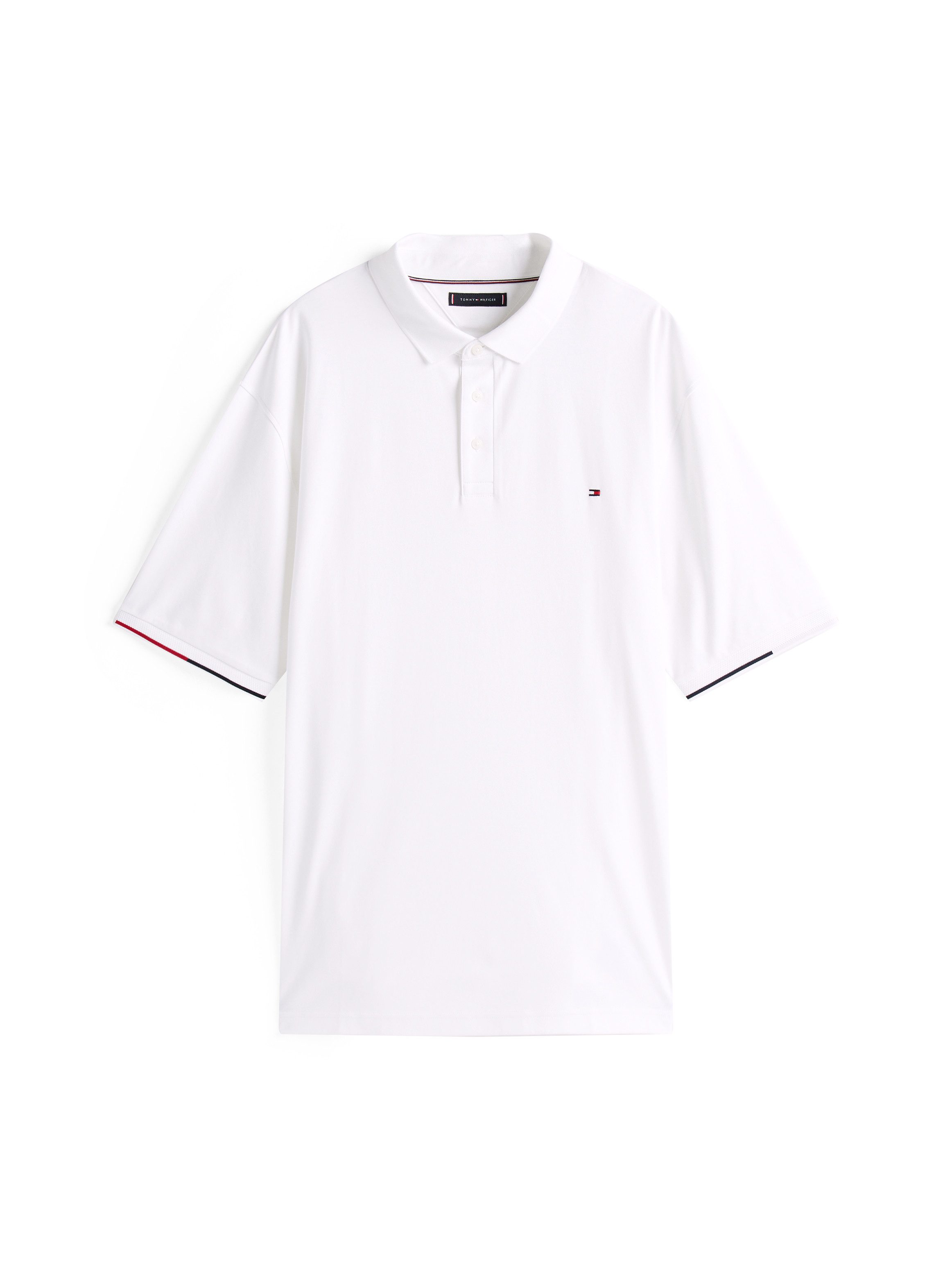 Tommy Hilfiger Poloshirt BT-INTERLOCK FLAGCUFF SLIM FIT-B