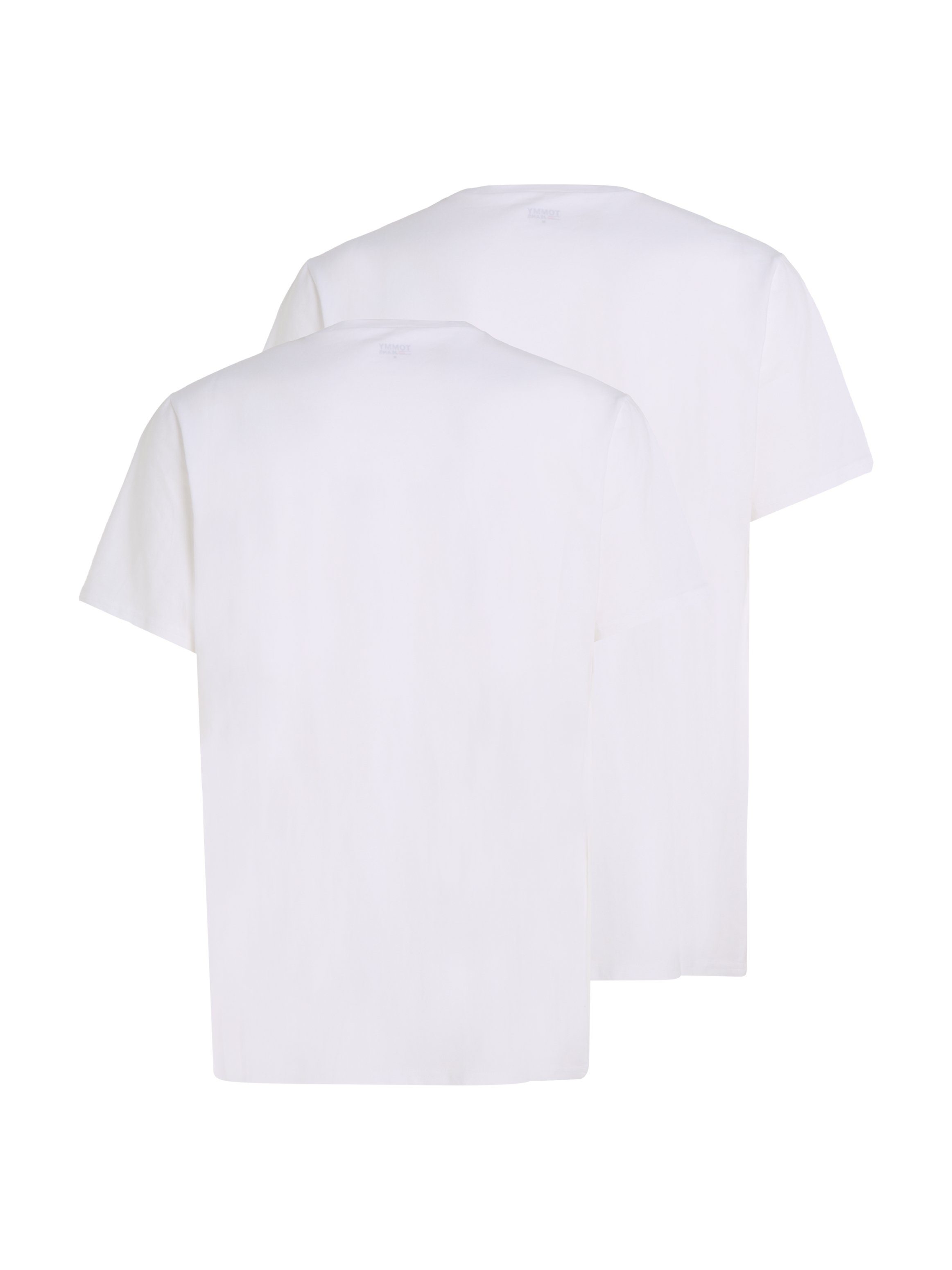 Tommy Hilfiger Underwear T-shirt 2P TEE met merklabel (set 2-delig 2 stuks)