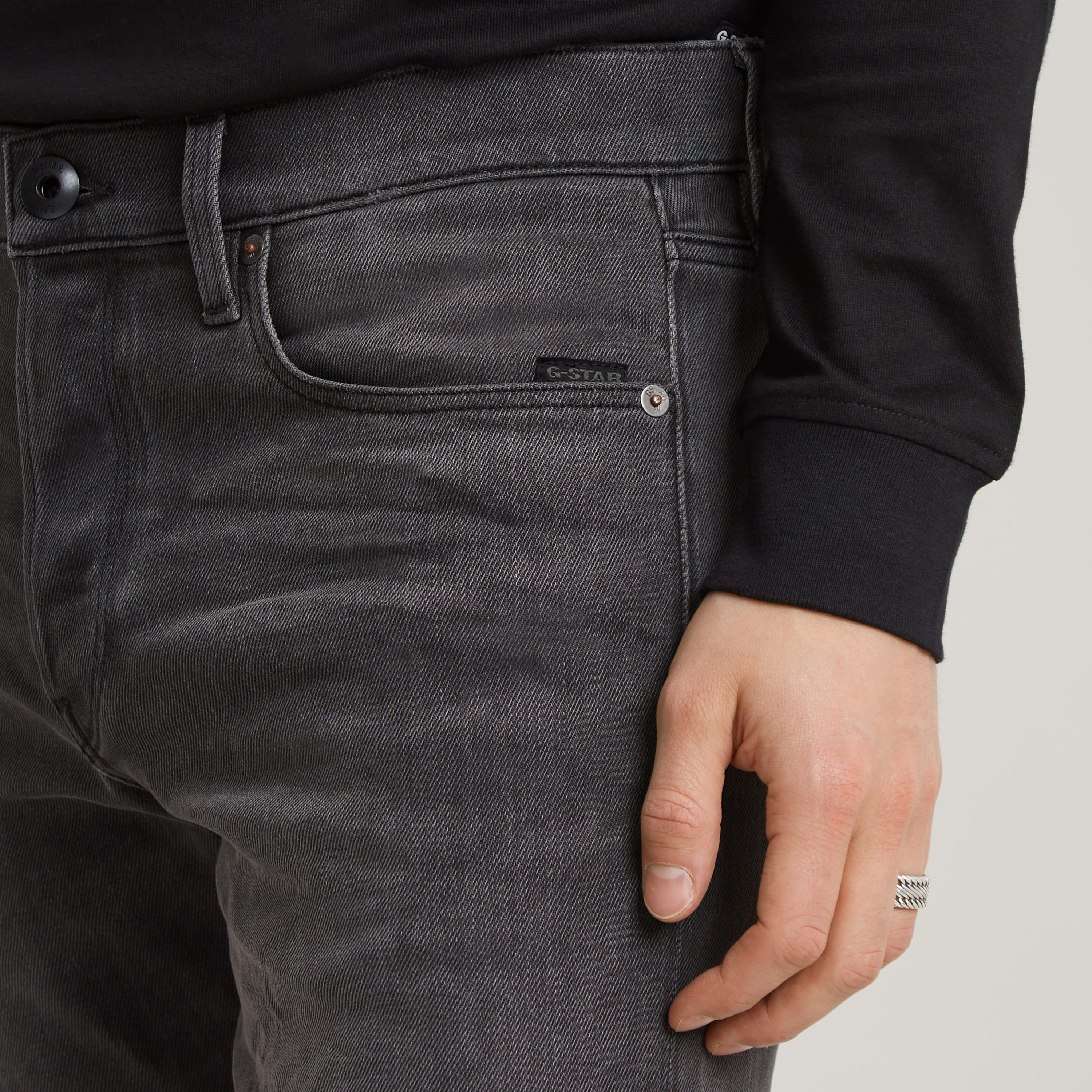 G-Star RAW Slim fit jeans 3301 Slim met mooie wassing en elastaan