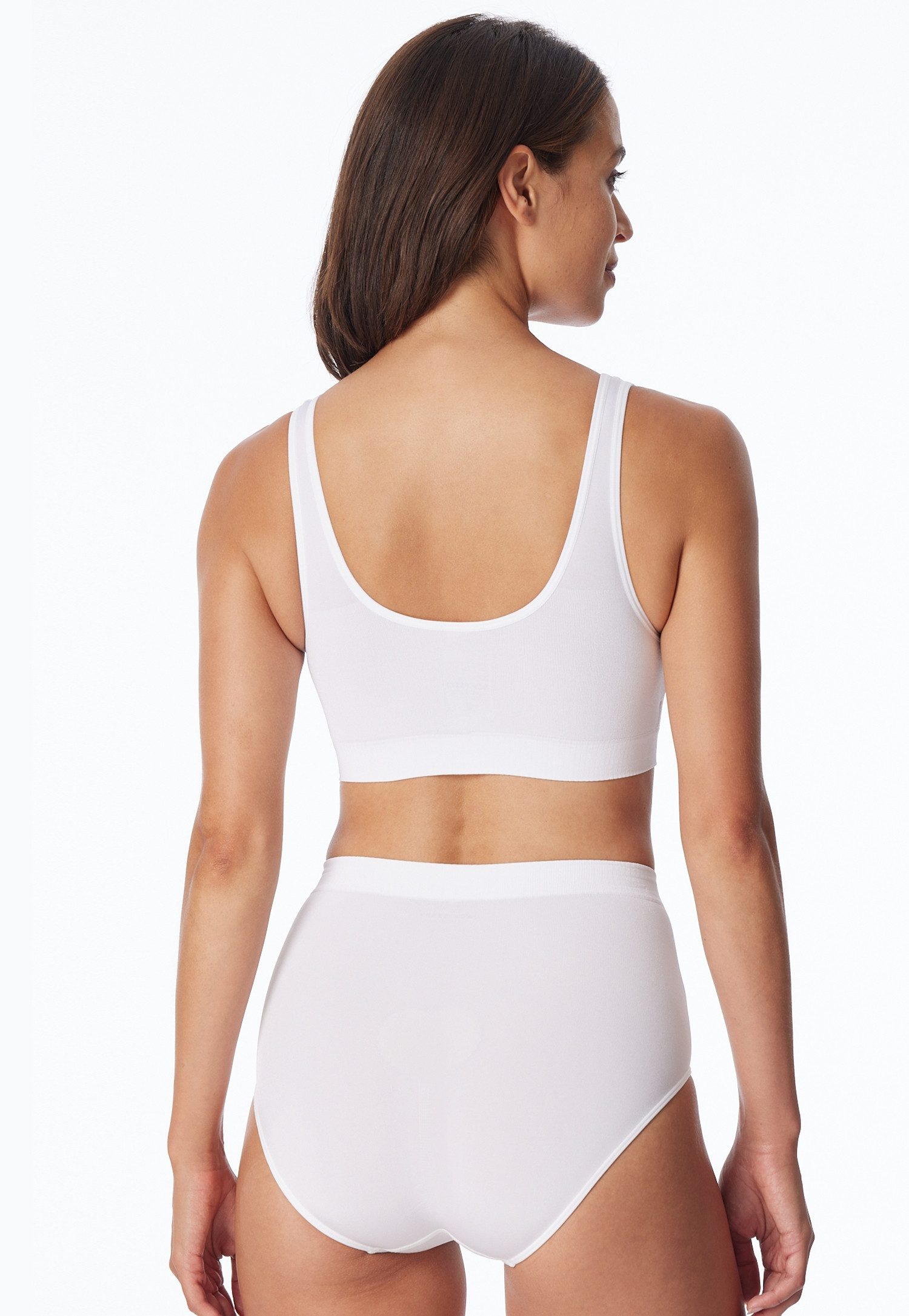 Schiesser Bustier Classic Seamless met uitneembare vullingen