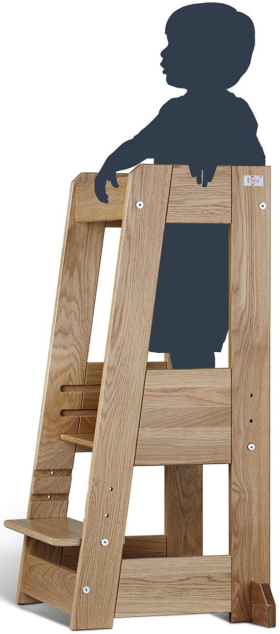 tiSsi® Stahulp Leertoren Felix, naturel-eiken