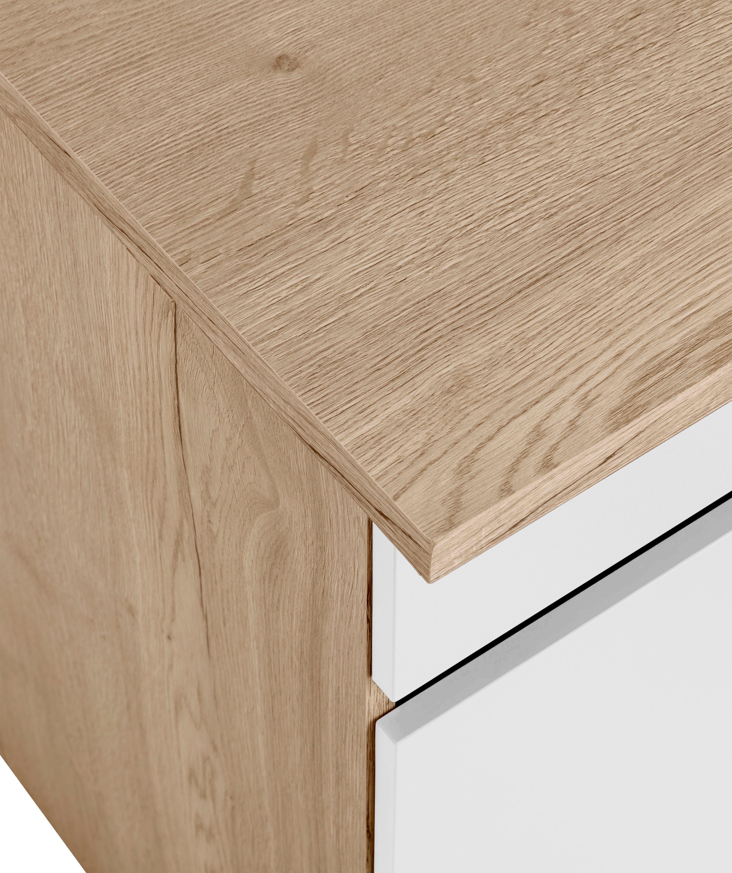 OPTIFIT Keukenblok Roth Breedte 270 cm, optioneel met elektrische apparaten, met push-to-open functie