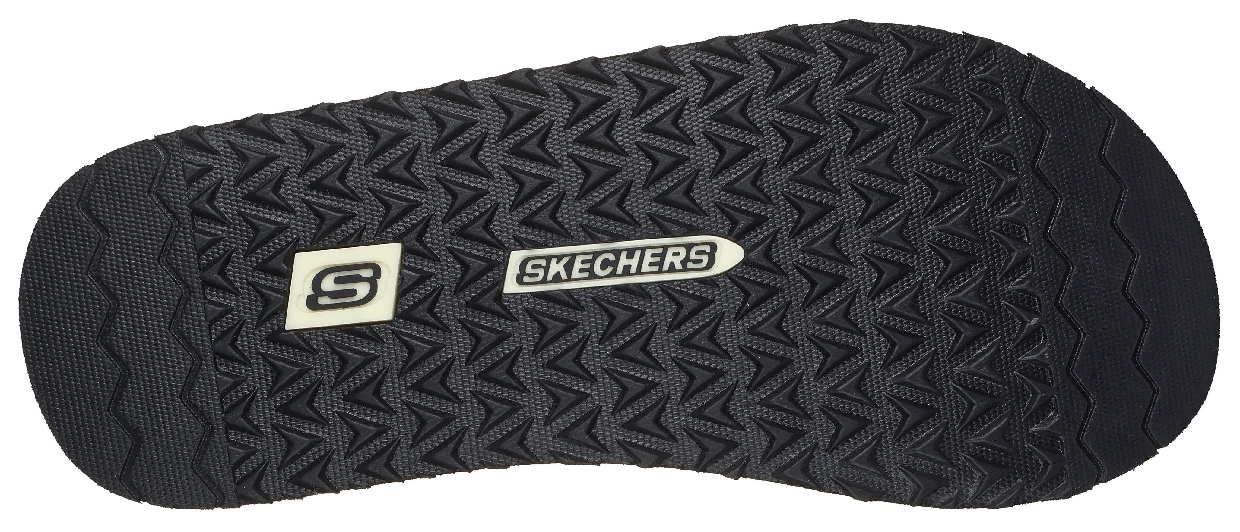 Skechers Teenslippers TANTRIC-FRITZ zomerschoen, slippers, badschoen, zwemschip, met zachte tussenstuk voor de tenen