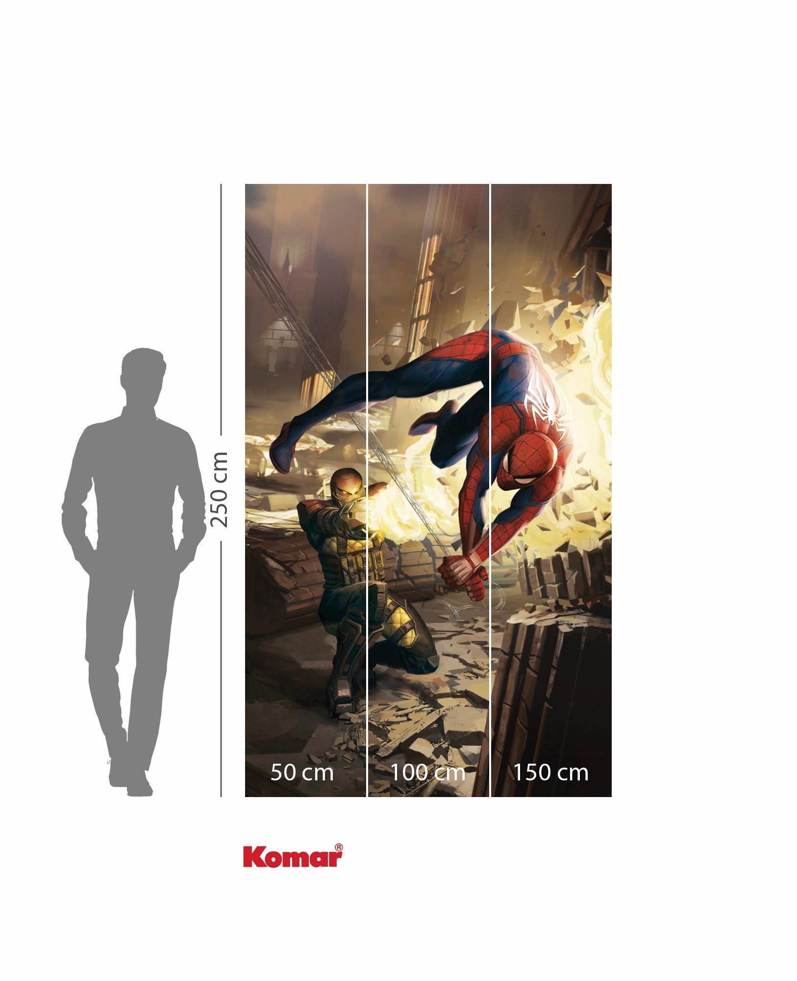 Komar Kinderbehang Marvel Spider-Man Dodge (1 stuk)