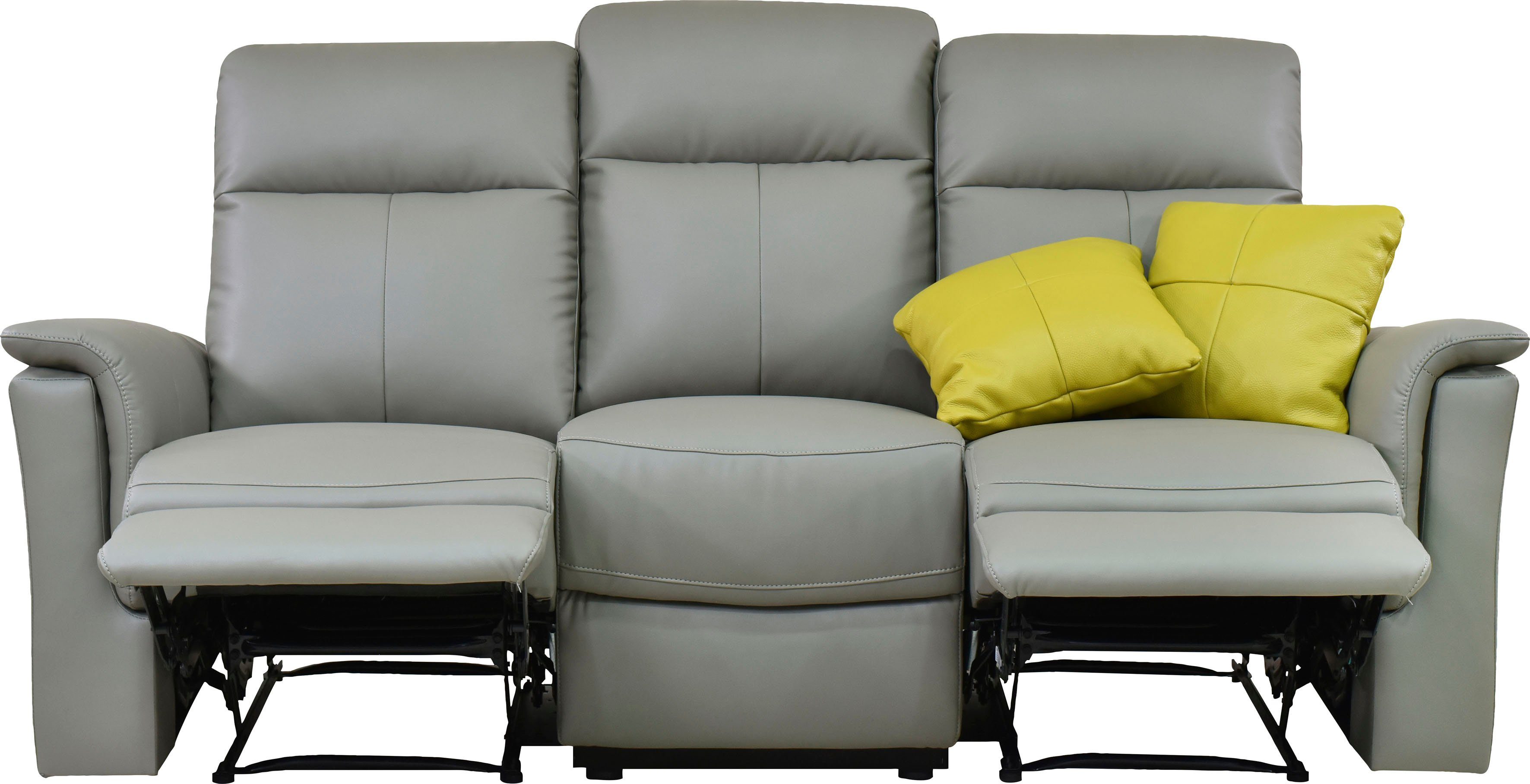 Home affaire 3-zitsbank Southbrook met handmatige en elektrische relaxfunctie