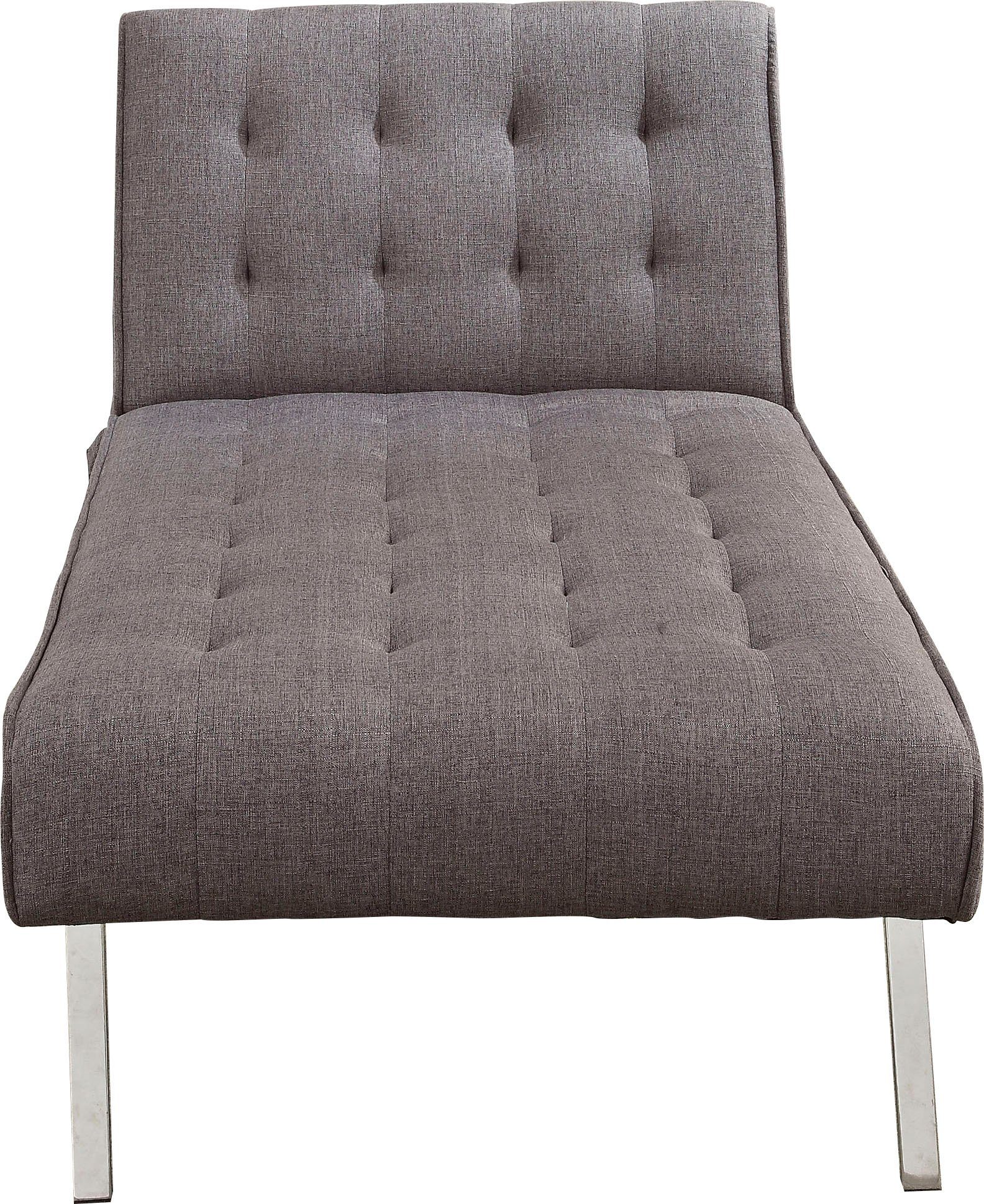ATLANTIC home collection Relaxstoel Pierre met relax- en slaapfunctie, met golfvering